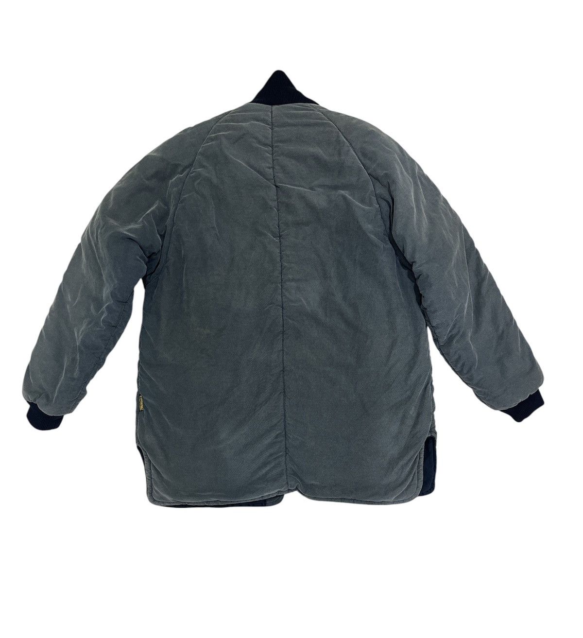 Giorgio Armani Vintage 80’s Armani Jeans Padded Bomber Jacket Oversized Size US M / EU 48-50 / 2 - 2 Thumbnail