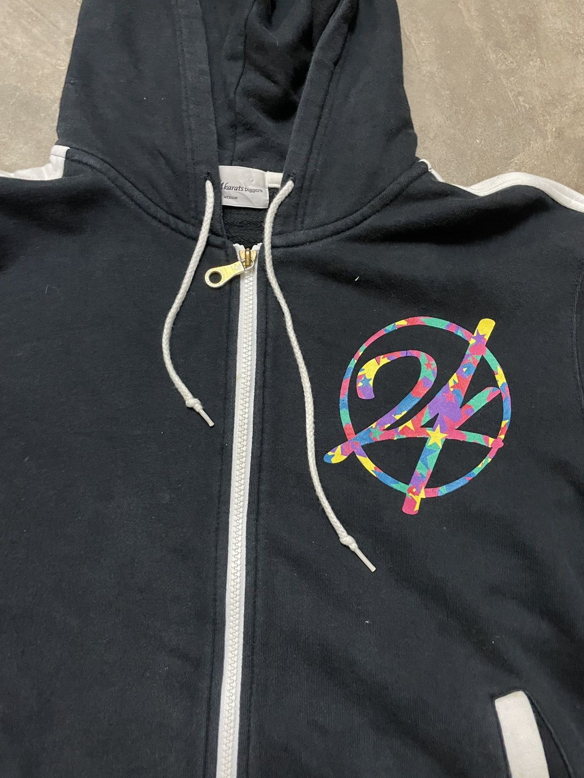 Japanese Brand 24 Karat Gold Diggers Hoodie Size US M / EU 48-50 / 2 - 5 Thumbnail