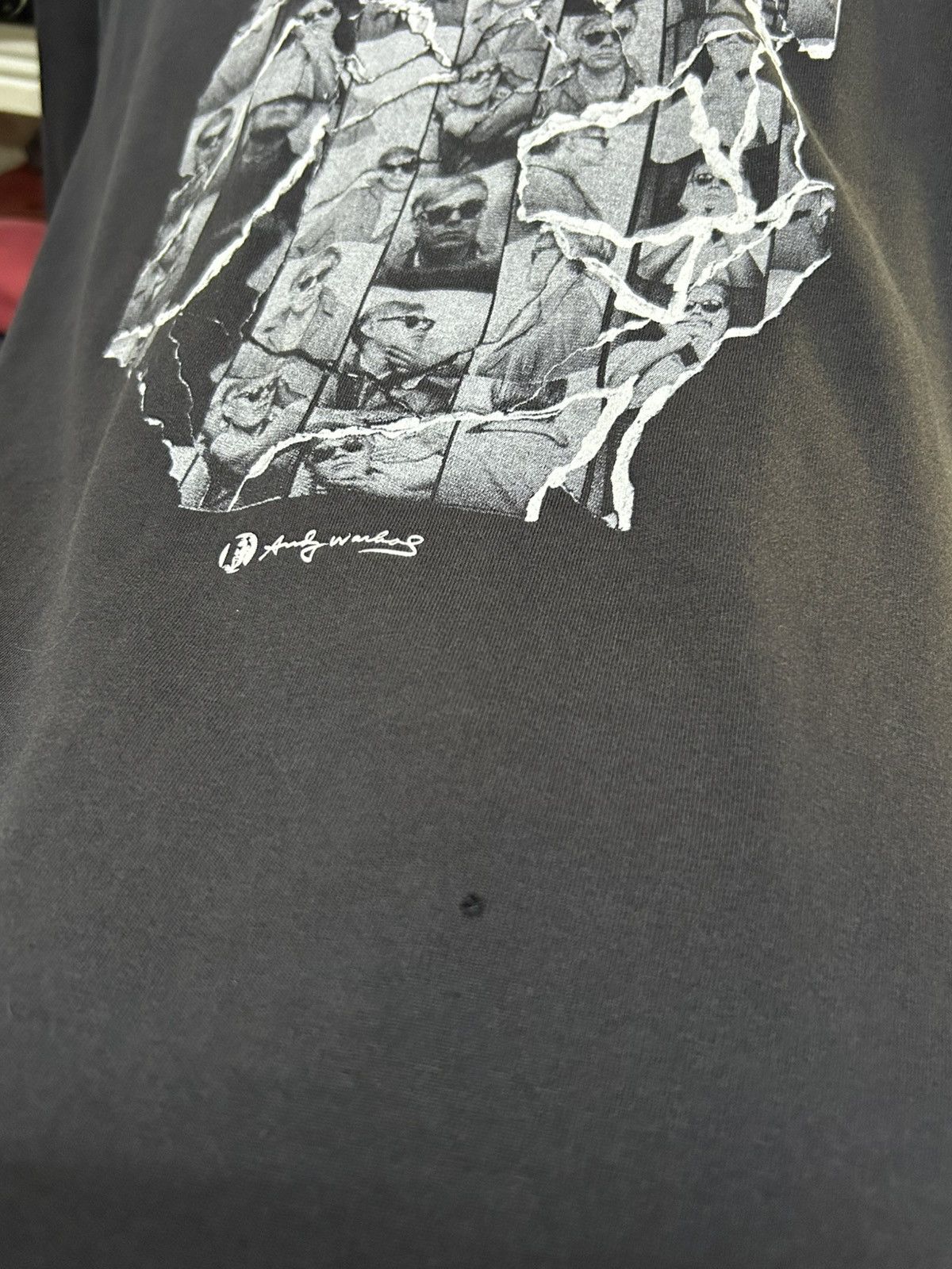 Andy Warhol × Uniqlo Thrashed Sunfaded Andy Warhol Photo Tee Size US XL / EU 56 / 4 - 4 Thumbnail