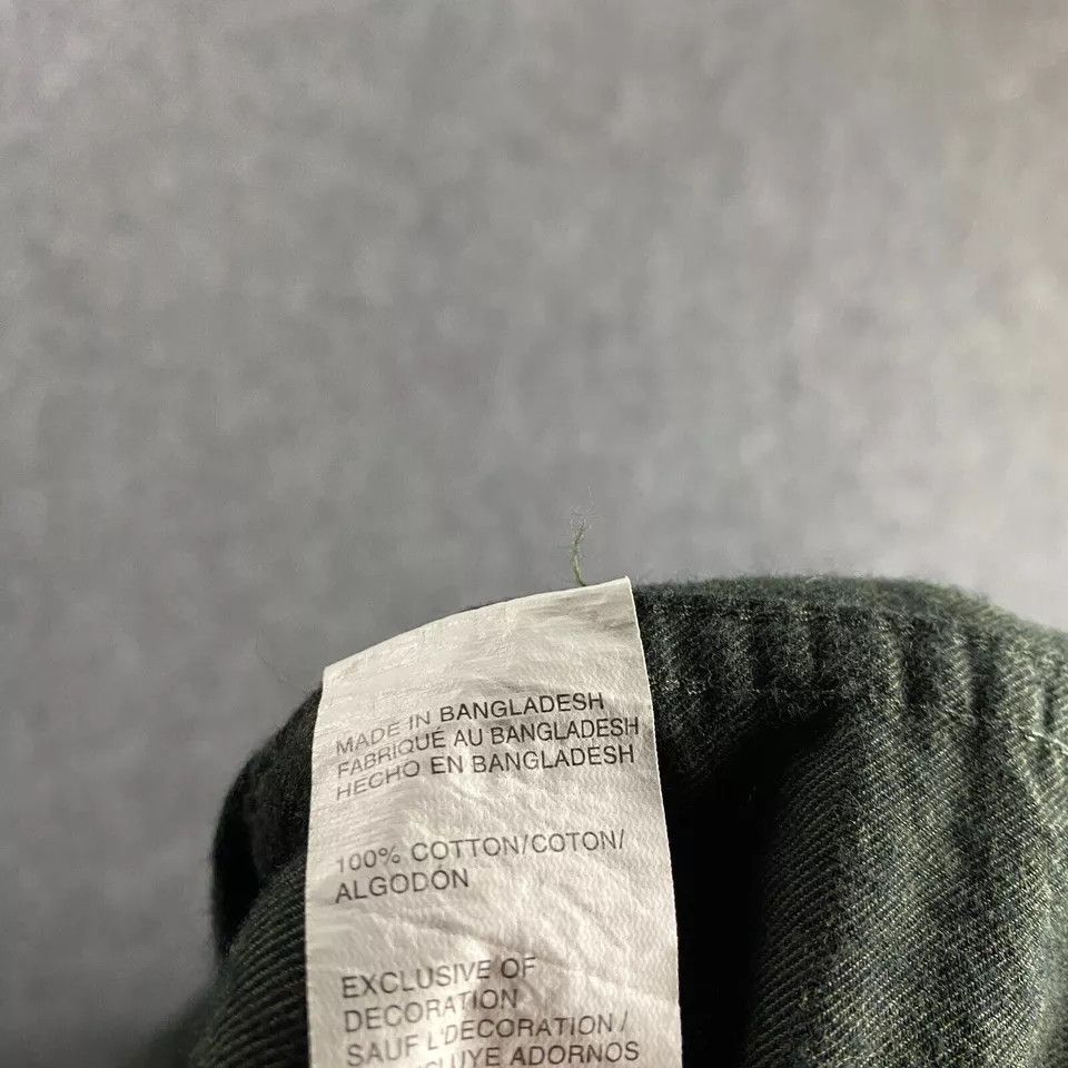 Izod Izod Flannel Shirt Men's Medium Green Button Down Size US M / EU 48-50 / 2 - 9 Thumbnail