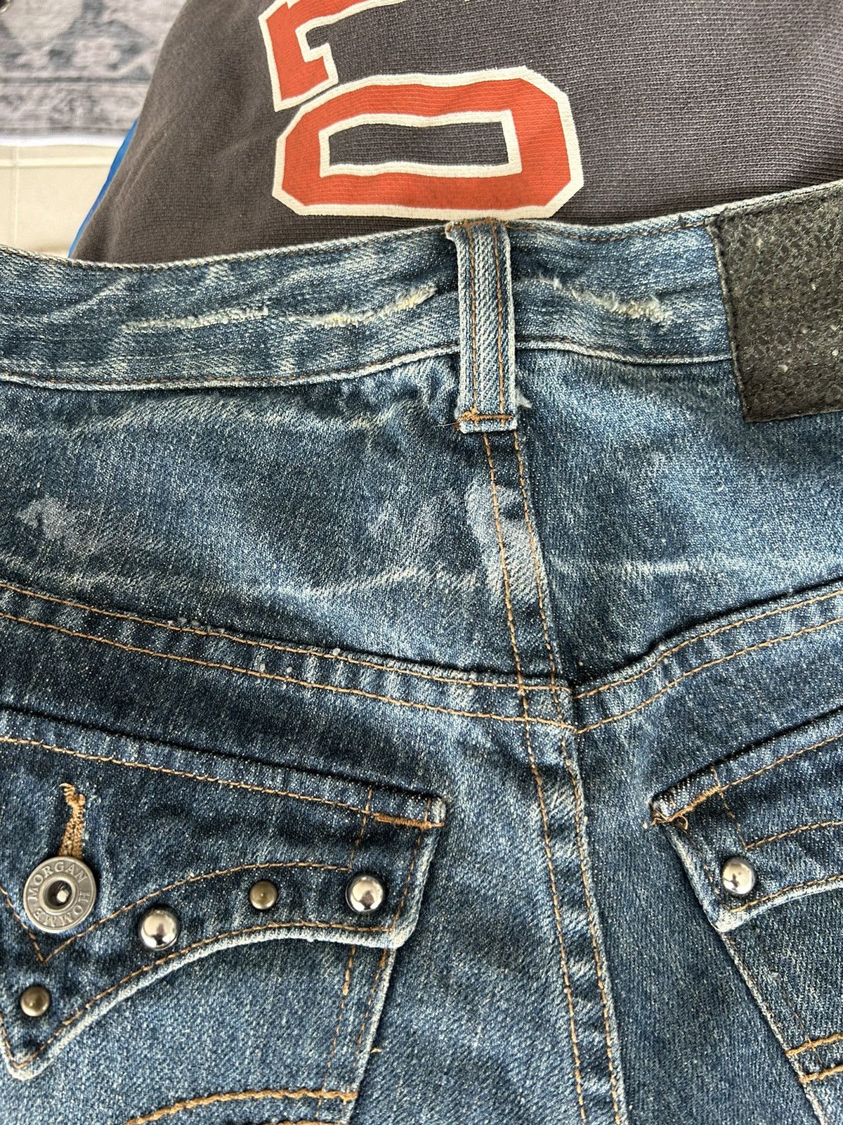 If Six Was Nine Morgan Homme Flared Jeans Size US 28 / EU 44 - 15 Thumbnail