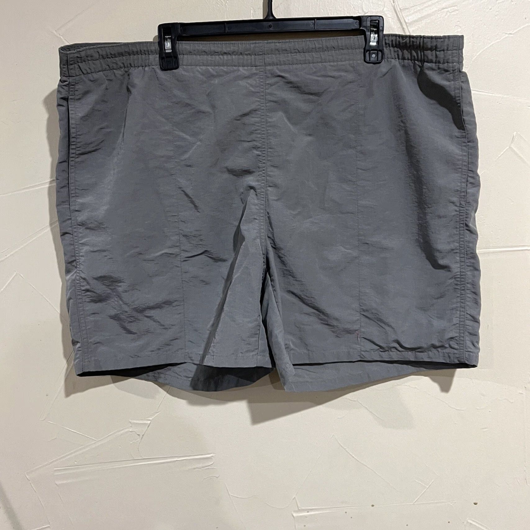 Vintage VINTAGE Woolrich Bottom Men L Pewter Gray Drawstring Pockets Trunks Size ONE SIZE - 2 Thumbnail