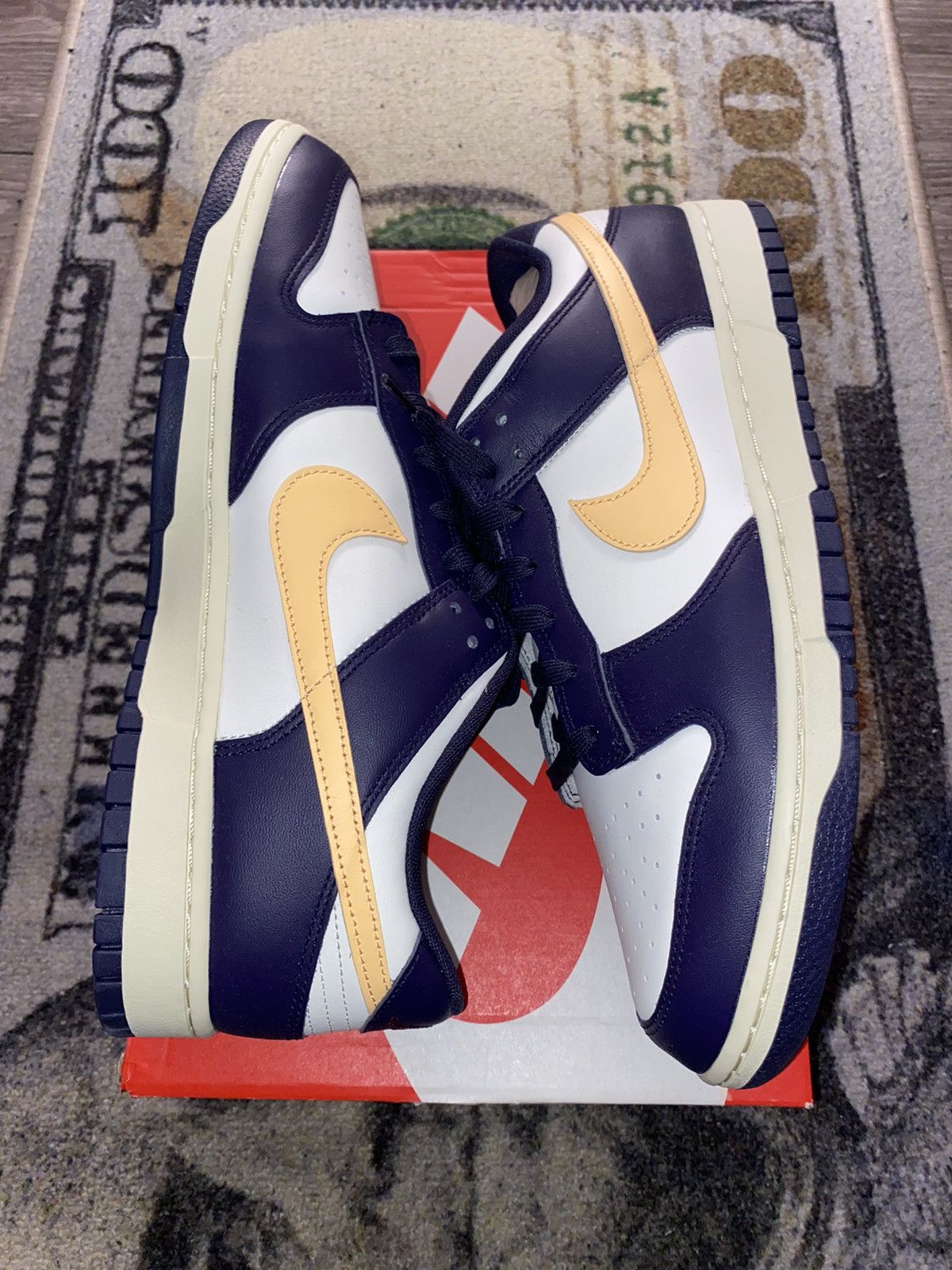 Nike Dunk Low Retro “Michigan/Yellow Midnight Navy” Nike Dunk Low “Michigan” 9 (42) | Mercari main image 3