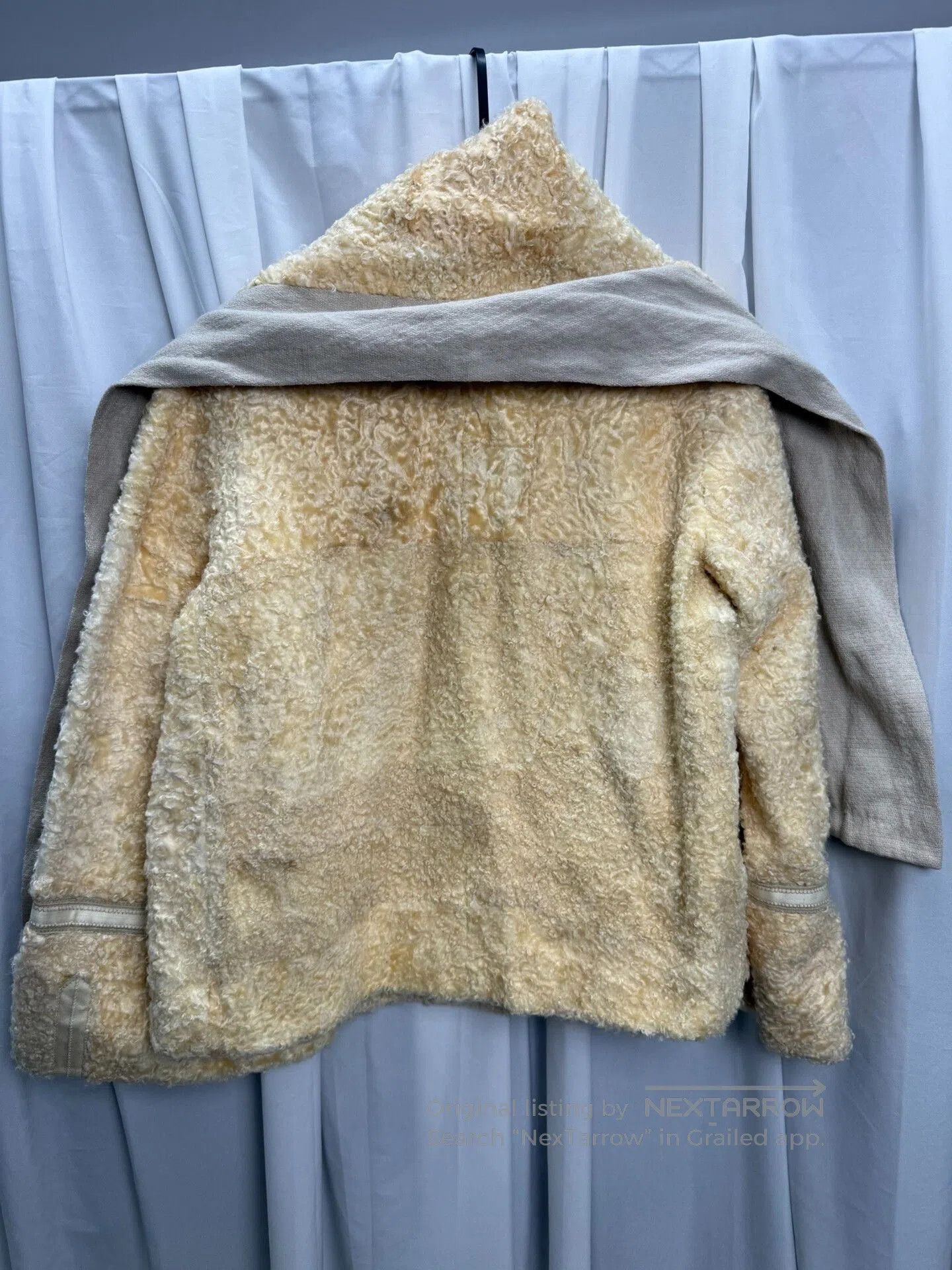 Dries Van Noten Dries van Noten Fur Jacket Scarf Set. Size M / US 6-8 / IT 42-44 - 8 Thumbnail