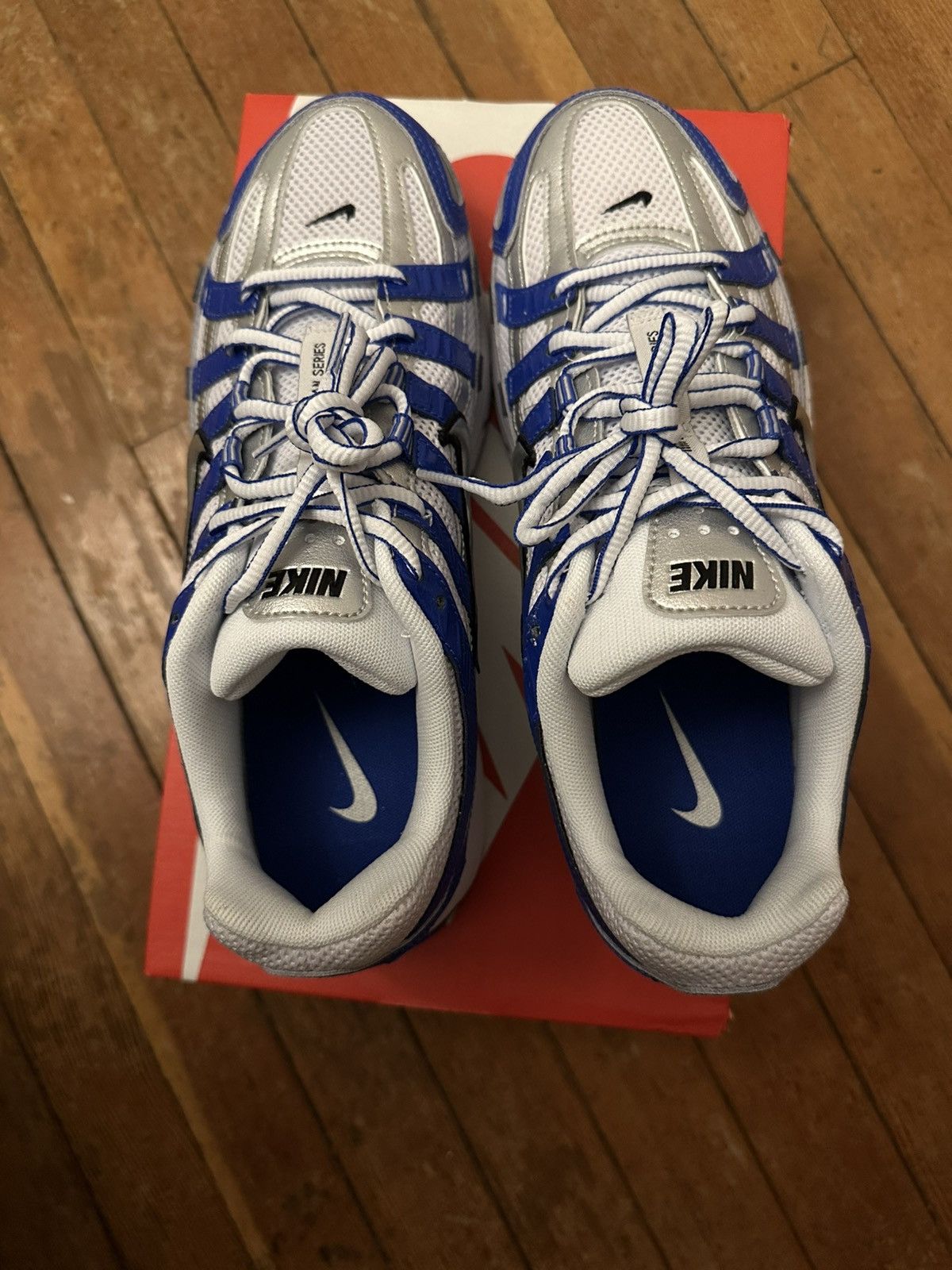 Nike Nike p-6000 Racer Blue/Metallic silver Size US 8 / EU 41 - 2 Thumbnail