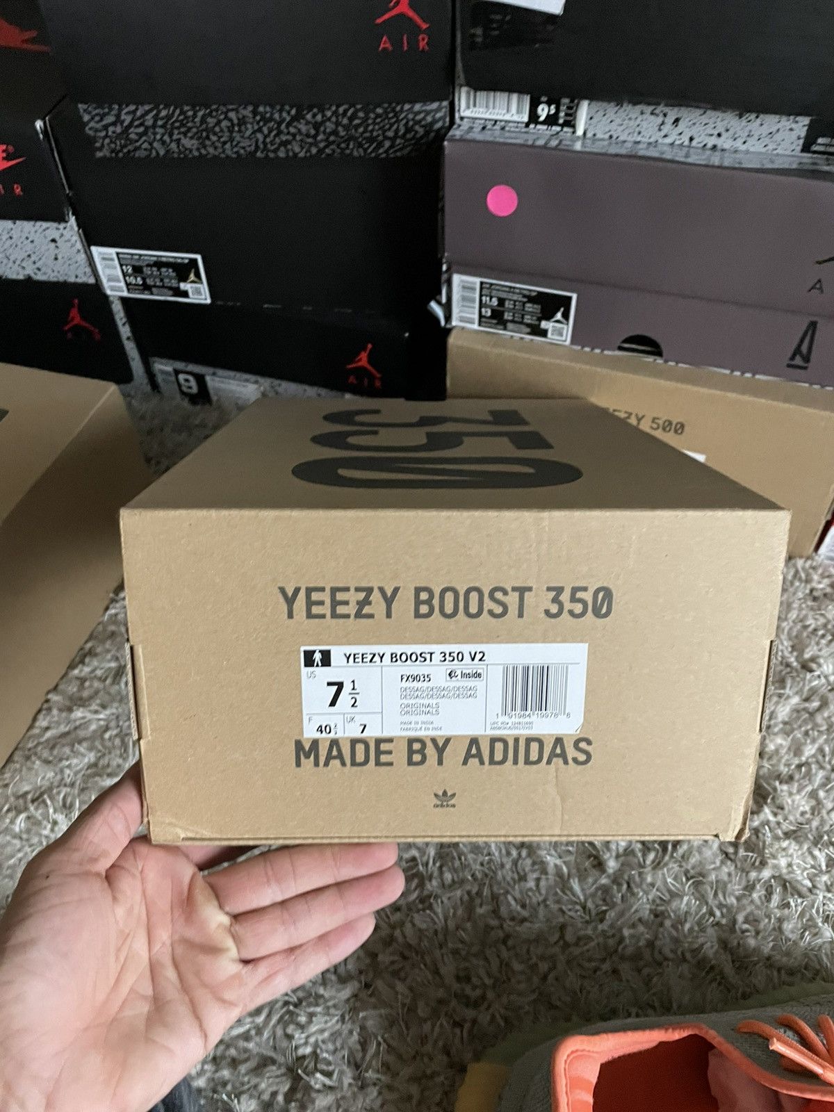 Yeezy Yeezy 350 V2 Desert Sage Size US 7.5 / EU 40-41 - 11 Thumbnail