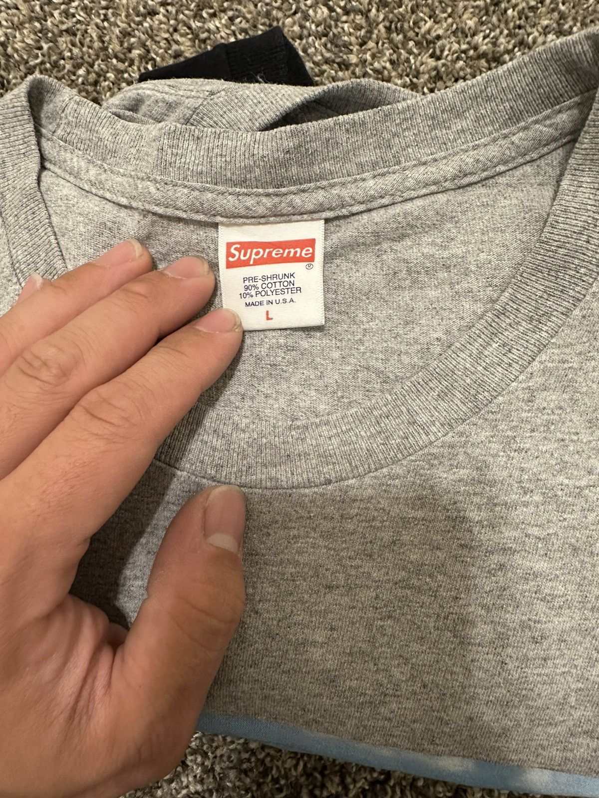 Supreme Supreme mike hill runner tee Size US L / EU 52-54 / 3 - 2 Thumbnail