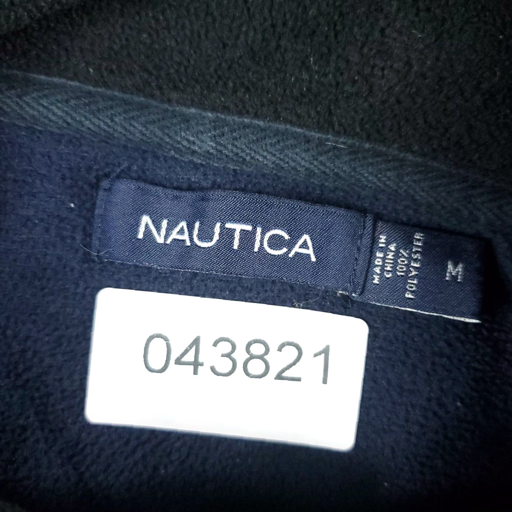 Nautica Nautica Sweater Mens Medium Blue Fleece Casual 1/4 Zip Up Pullover Sweatshirt Size US M / EU 48-50 / 2 - 8 Thumbnail