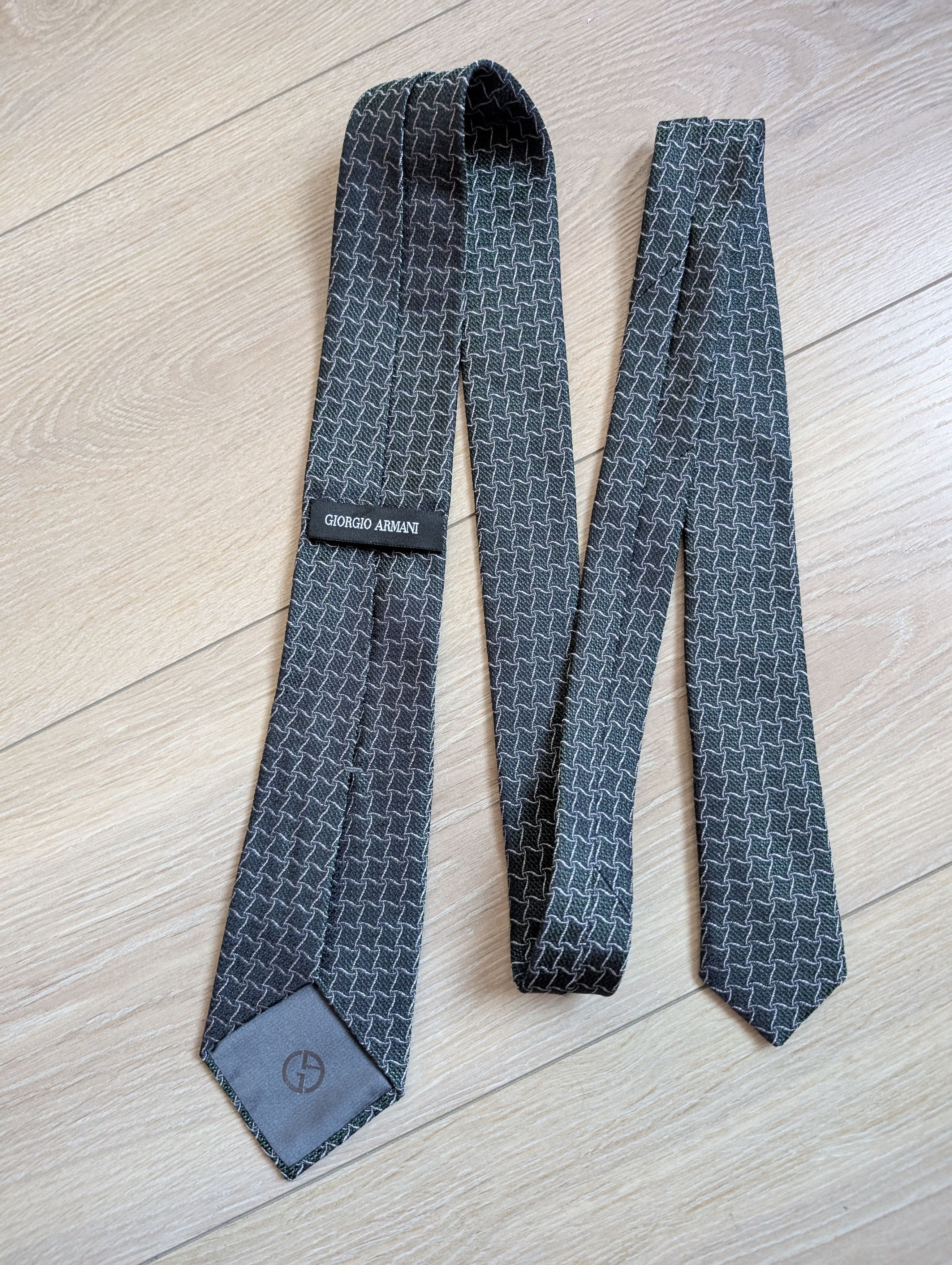 Giorgio Armani Giorgio Armani silk tie Size ONE SIZE - 2 Thumbnail