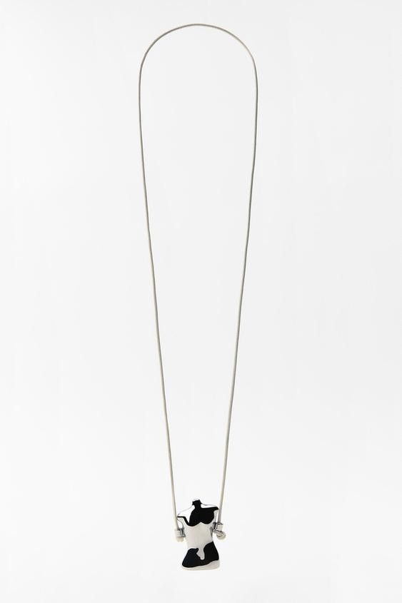 Zara BUST CHARM NECKLACE Size ONE SIZE - 2 Thumbnail