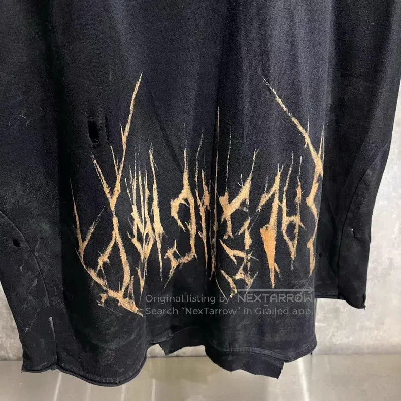 Balenciaga Balenciaga Inverted Eiffel Tower mud-dyed short-sleeve Size US L / EU 52-54 / 3 - 4 Thumbnail