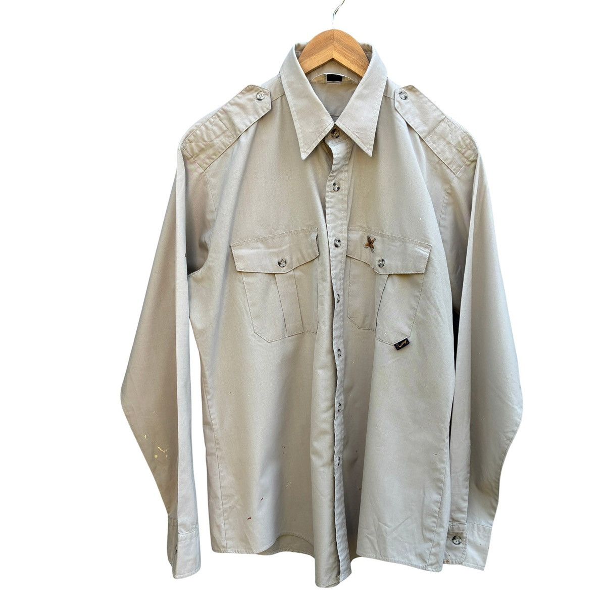 Other Duxbak Hunting Safari Shirt Men's Large Khaki Distressed Size US XL / EU 56 / 4 - 1 Thumbnail