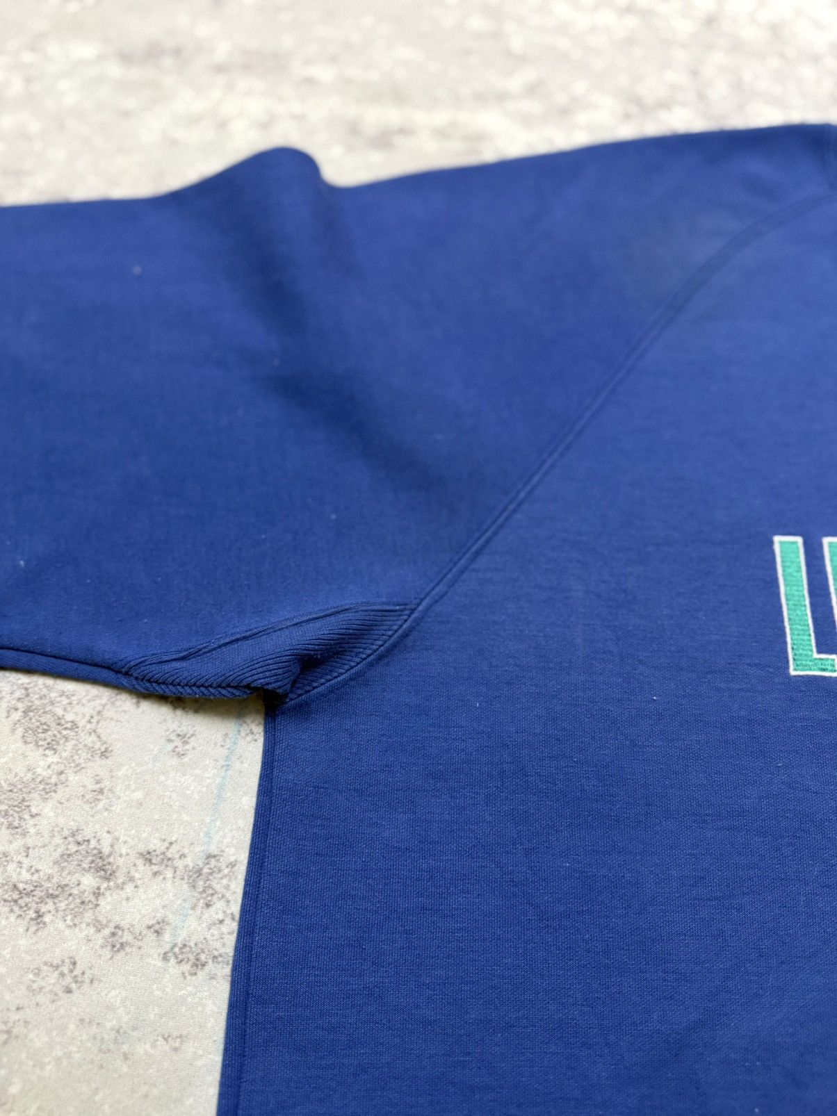 Vintage Vintage 90s Leyton House Versus Sports Biglog Sweatshirt Size US XL / EU 56 / 4 - 7 Thumbnail