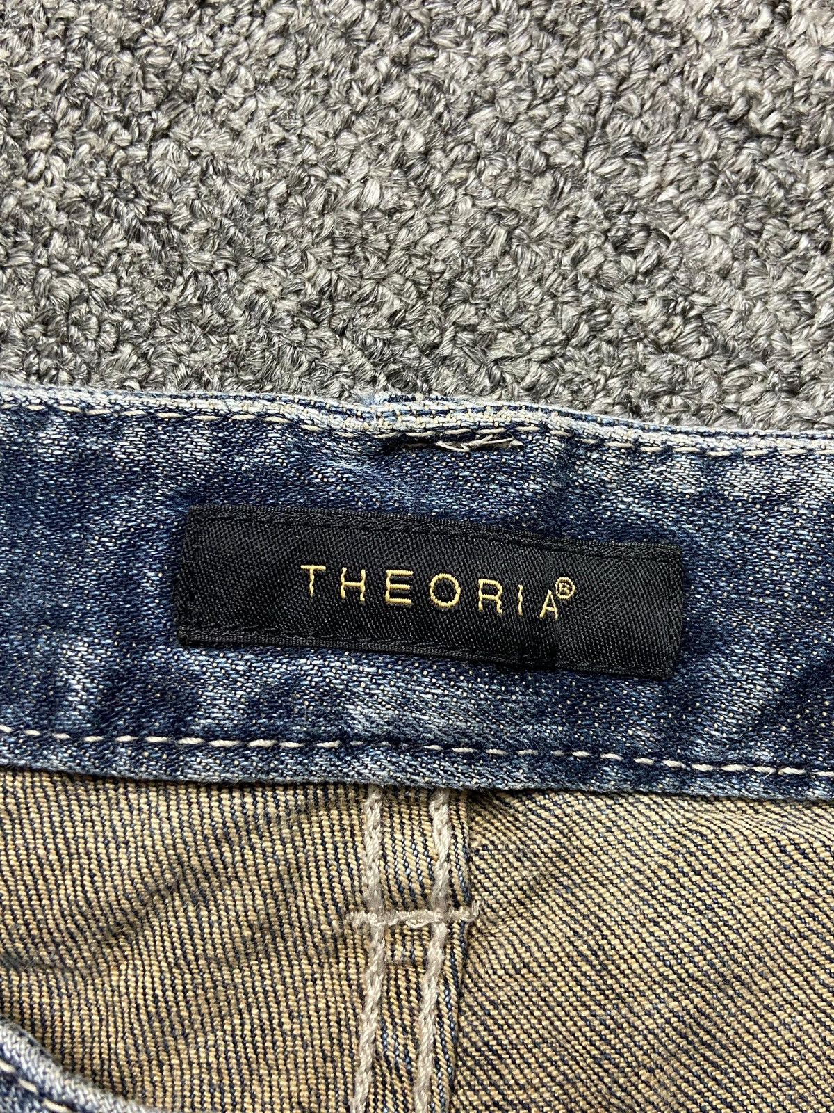Japanese Brand × Vintage THEORIA Japanese Brand Distressed Denim Jeans (132) Size US 36 / EU 52 - 3 Thumbnail