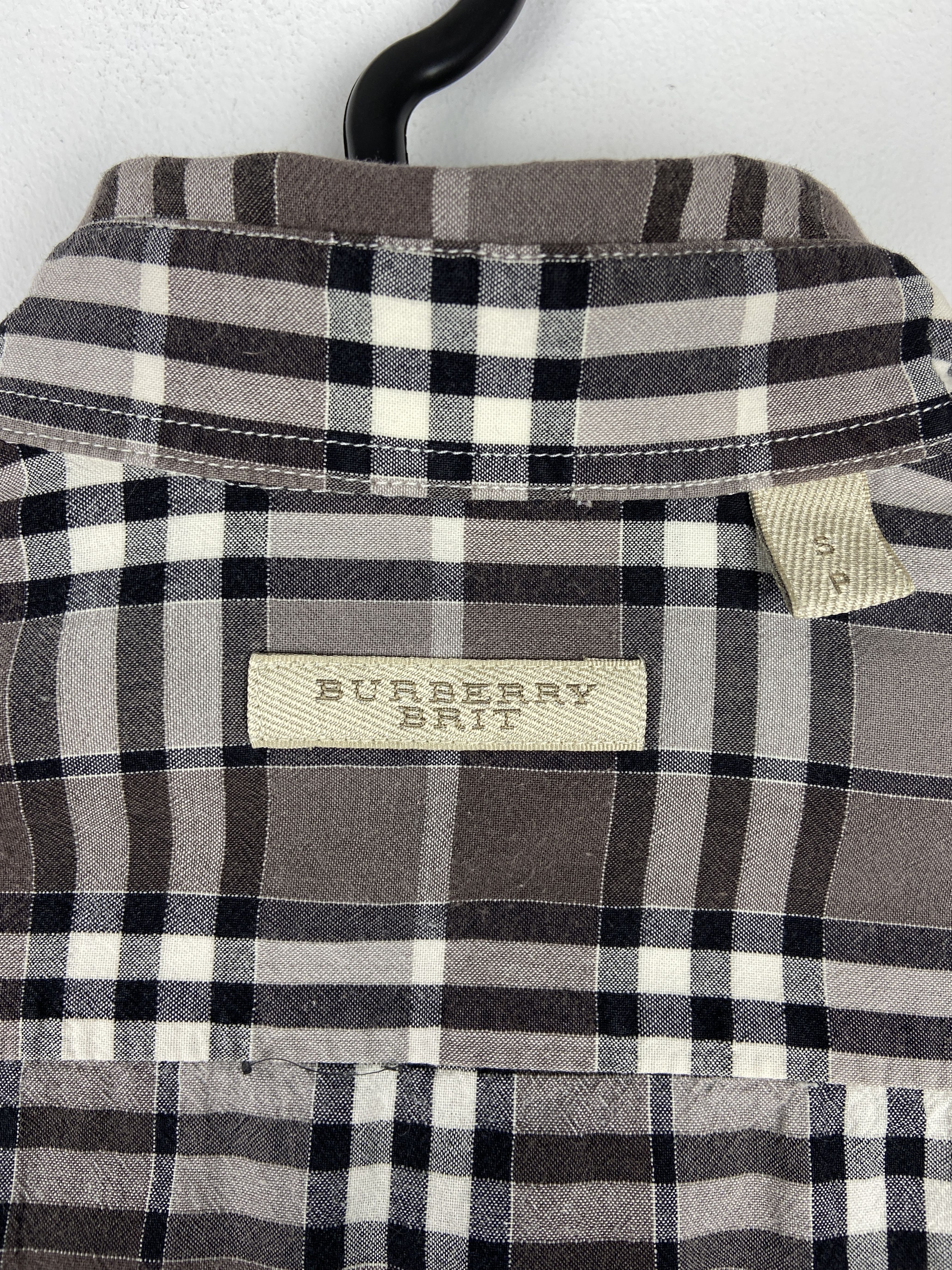 Burberry Burberry Brit Nova Check Button Up Shirt Size US S / EU 44-46 / 1 - 10 Thumbnail