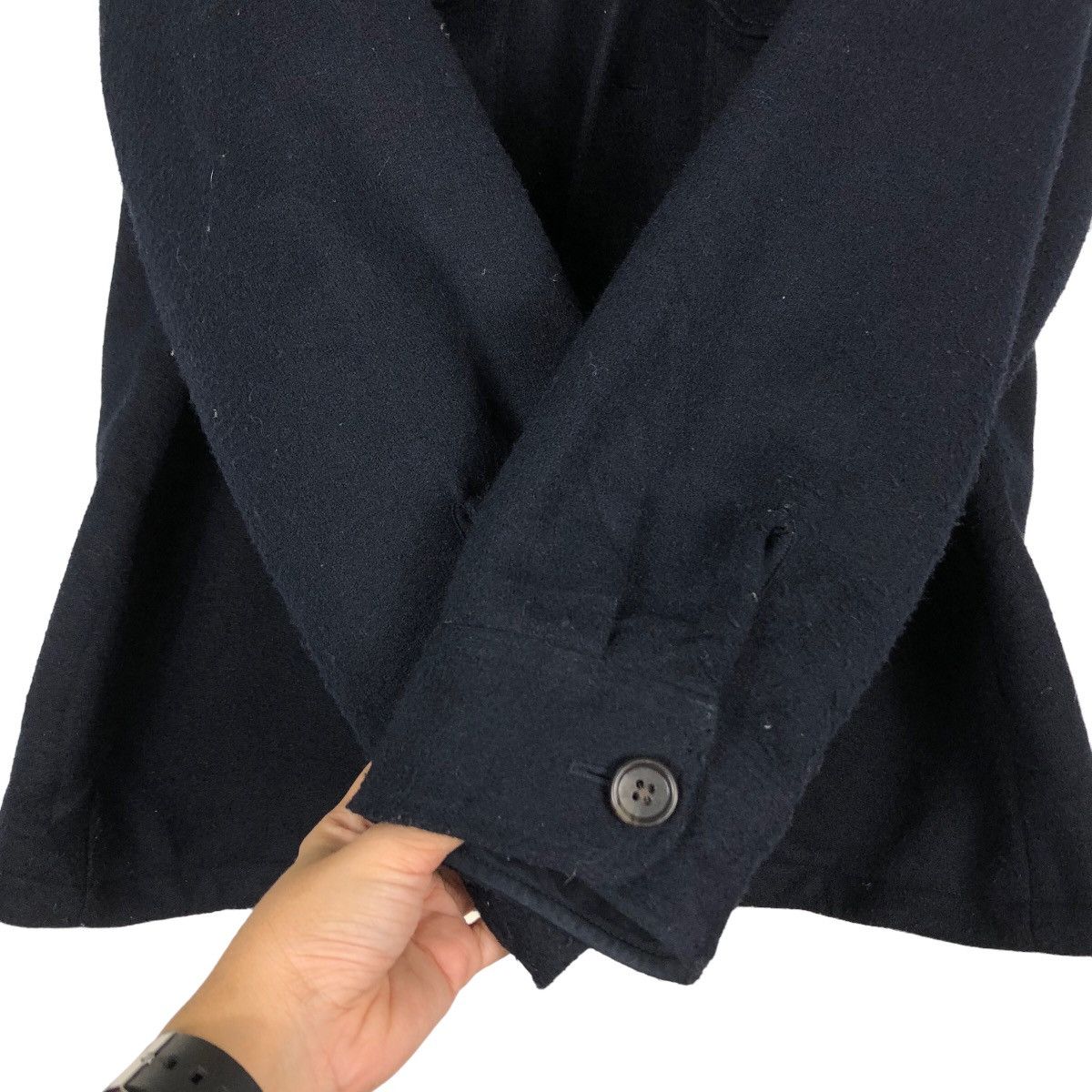 Japanese Brand 🔥Vintage Wool Chore Jacket Uniqlo Japan Issey Miyake Size US L / EU 52-54 / 3 - 15 Thumbnail