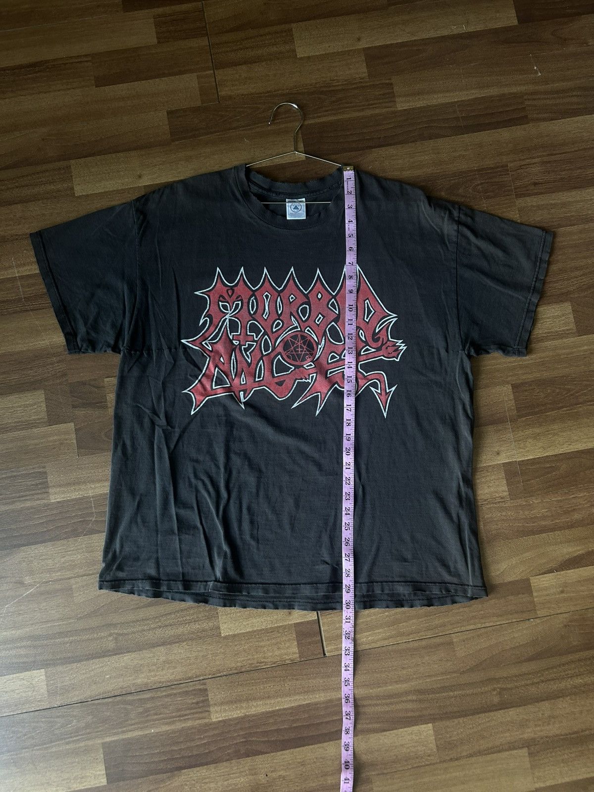 Band Tees Vintage Thrashed Morbid Angel Shirt Gateways To Annihilation Size US XL / EU 56 / 4 - 10 Thumbnail
