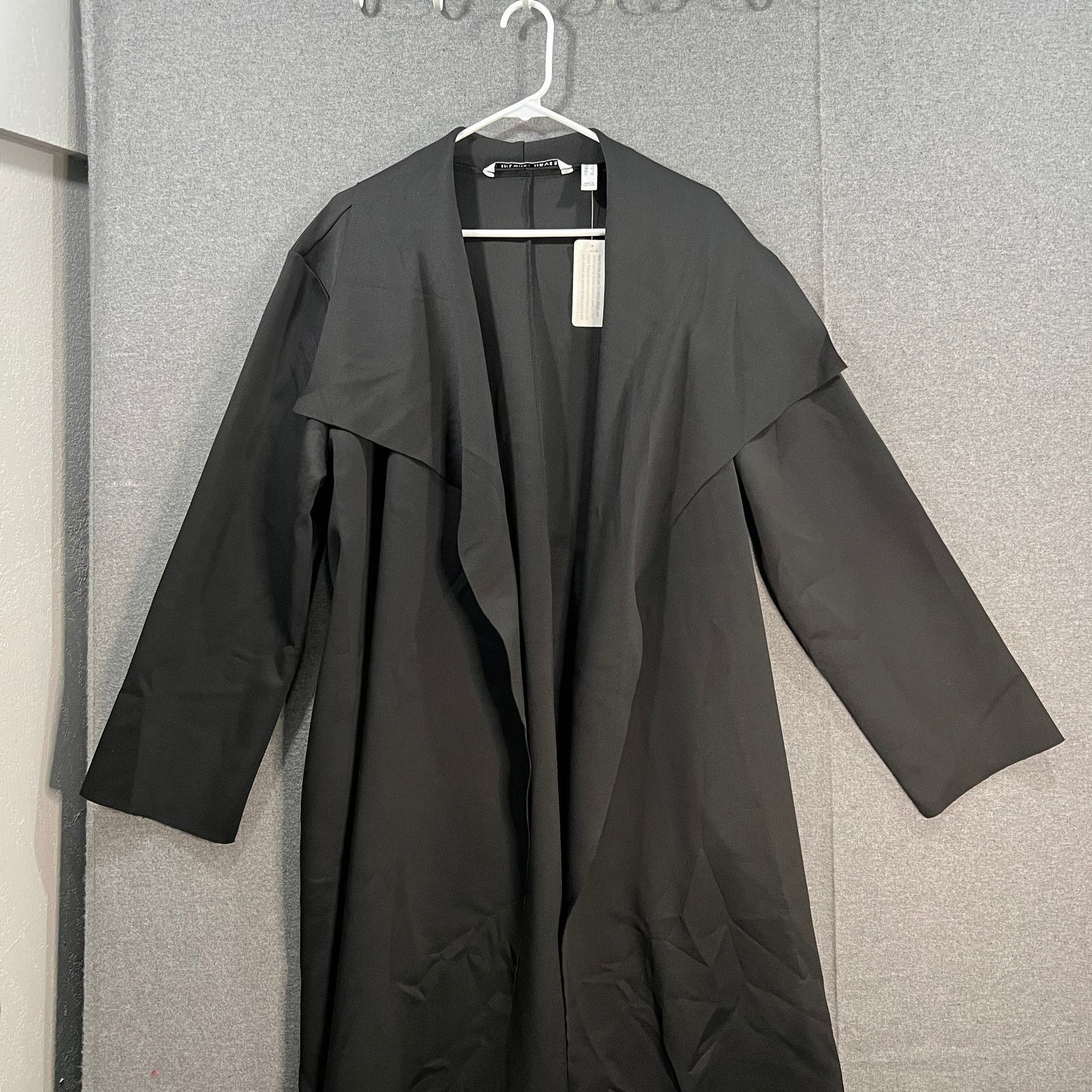 Other Girl With Curves Draped Scuba Jacket Black Size Large Size L / US 10 / IT 46 - 4 Thumbnail