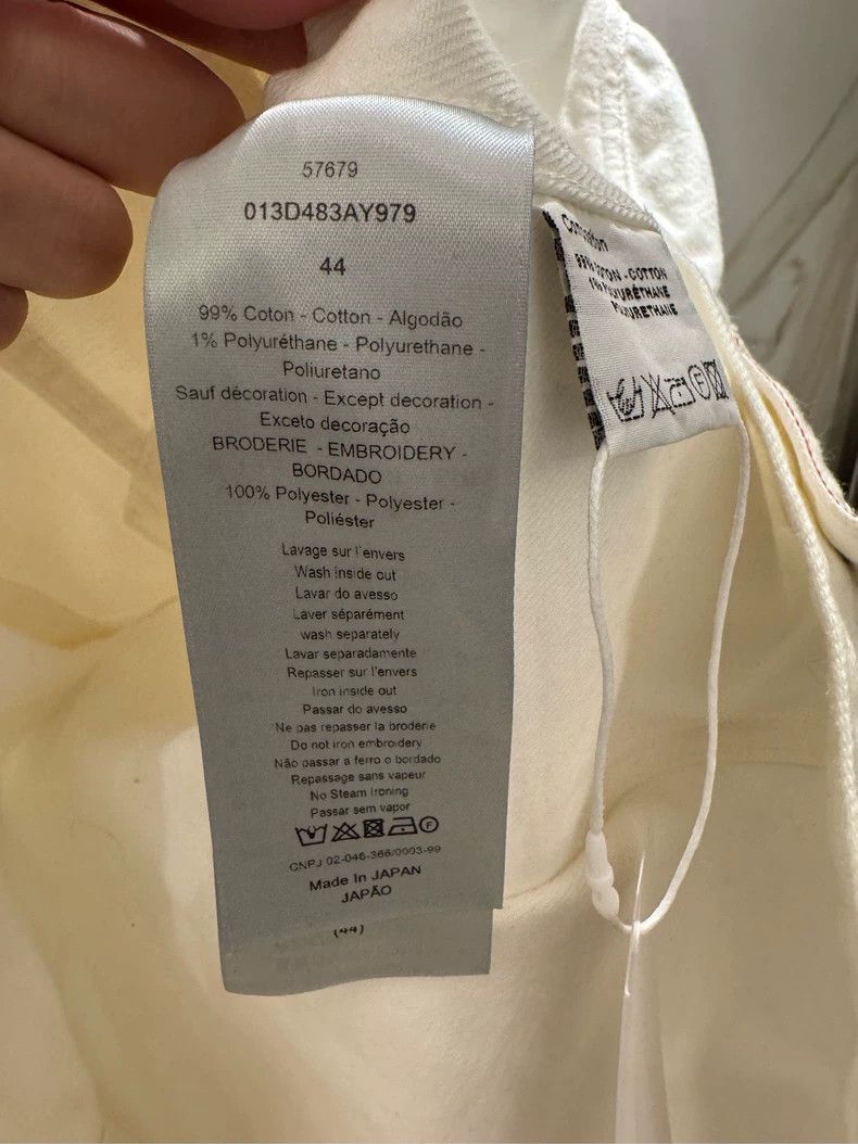 Dior Dior Logo denim jacket on the back 2504-Nextarrow Size M / US 6-8 / IT 42-44 - 5 Thumbnail