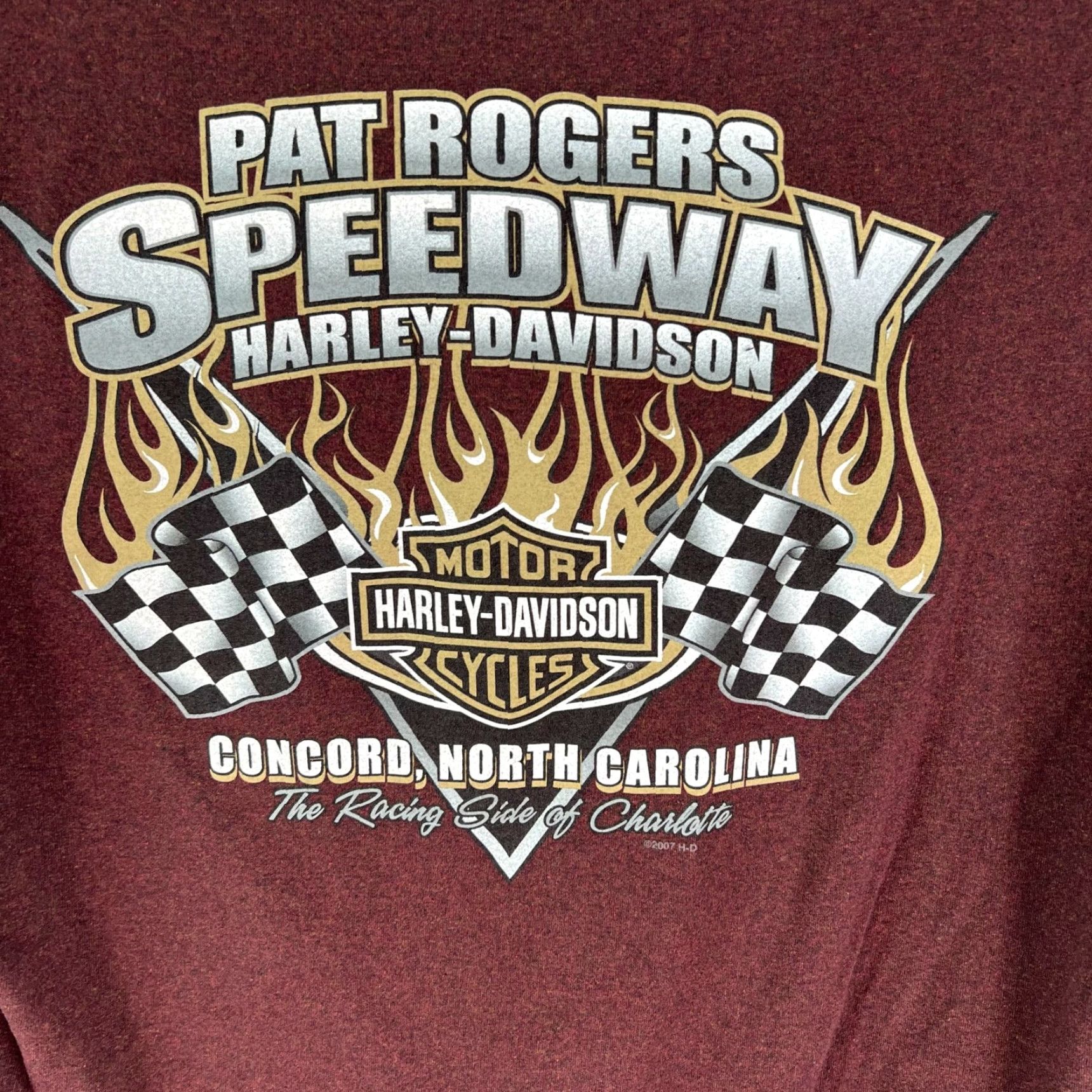 Harley Davidson VINTAGE Harley Davidson T-Shirt Men XL Red Motorcycle 2007 Graphic Logo Plain Casual Size US XL / EU 56 / 4 - 6 Thumbnail