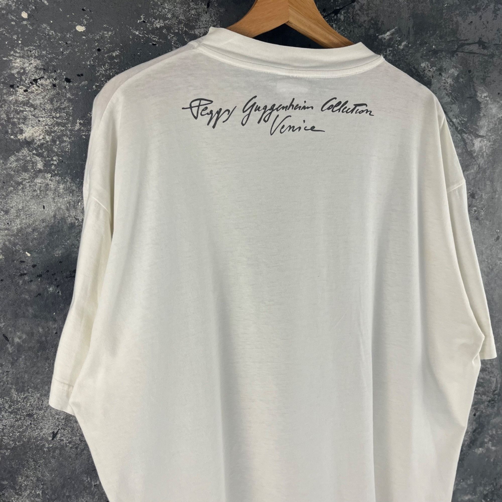 Vintage 90's Perry Guggenheim art shirt