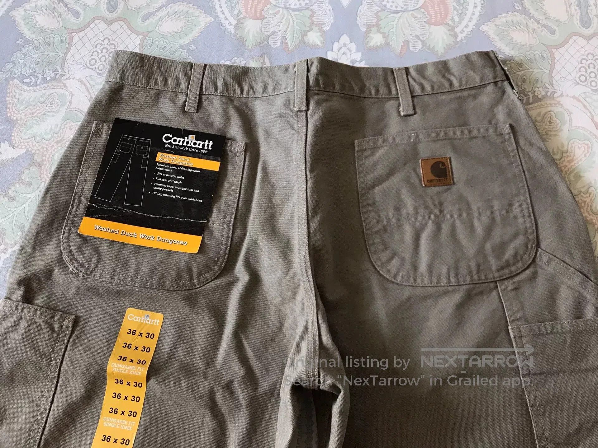 Carhartt Carhartt B11 DES Cargo Pants W36L30. Size US 36 / EU 52 - 5 Thumbnail