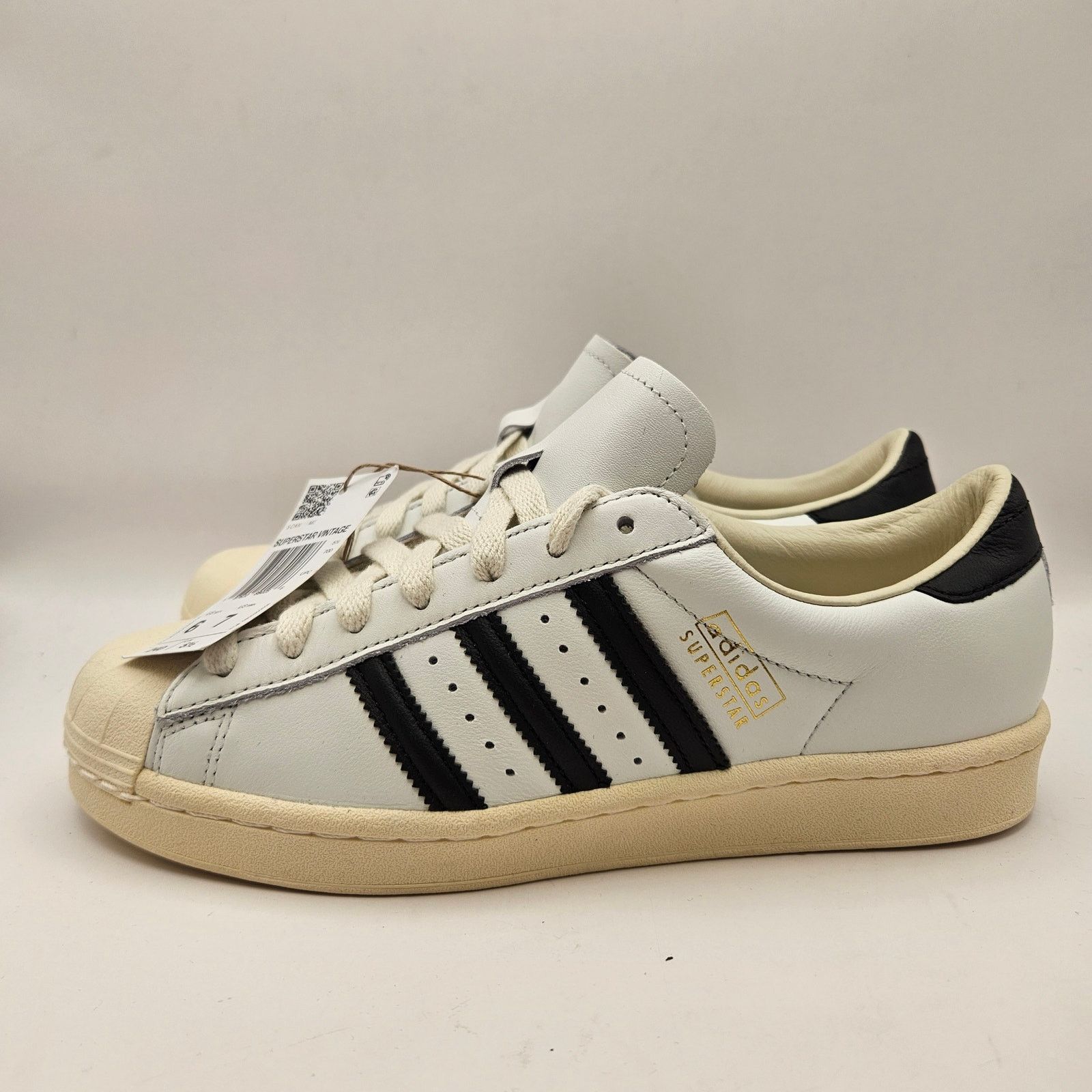 Adidas ADIDAS ORIGINAL MEN 6 SUPERSTAR WHITE BLACK JQ3254 Size US 6 / EU 39 - 2 Thumbnail