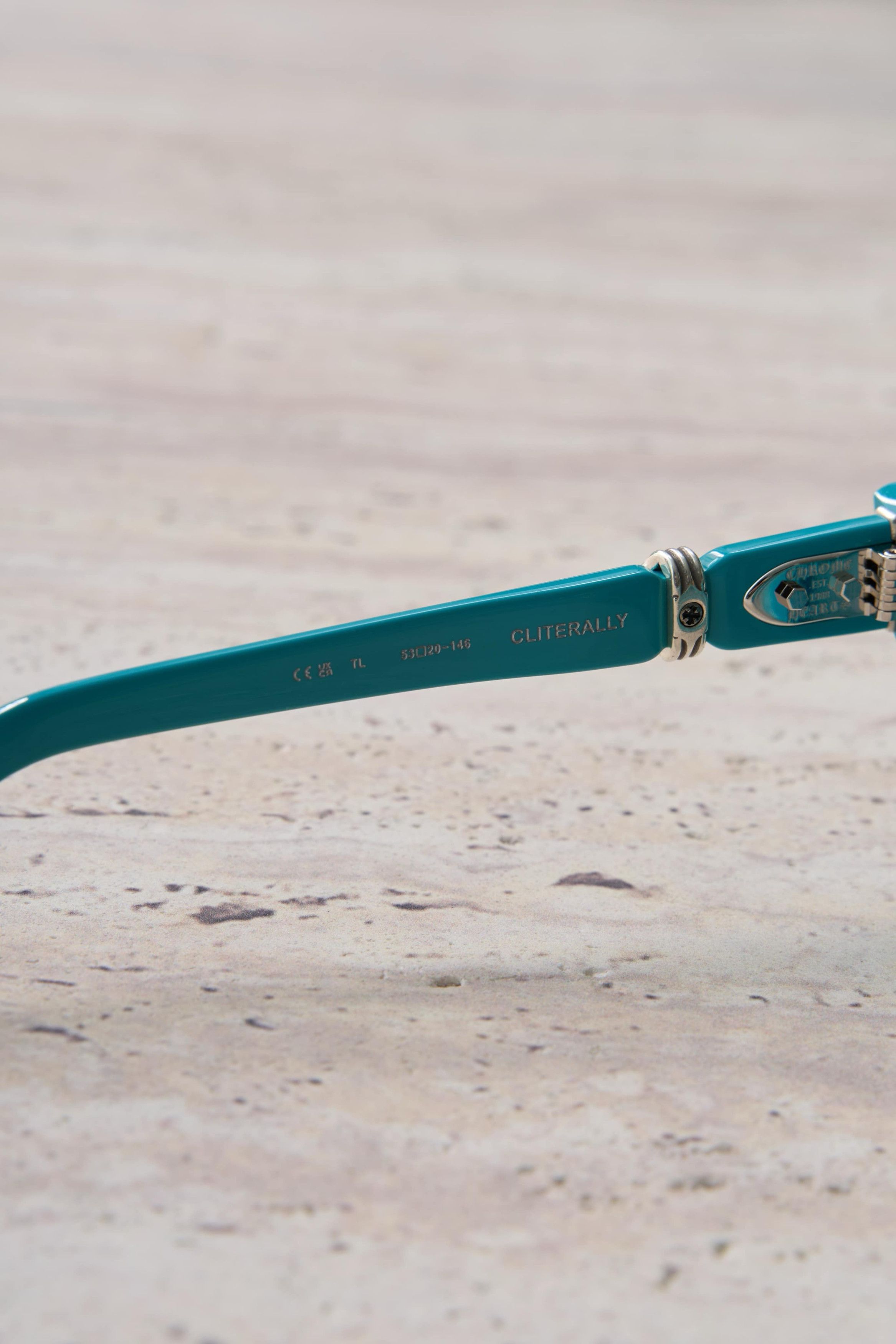 Chrome Hearts CHROME HEARTS CLITERALLY Teal Size ONE SIZE - 5 Thumbnail