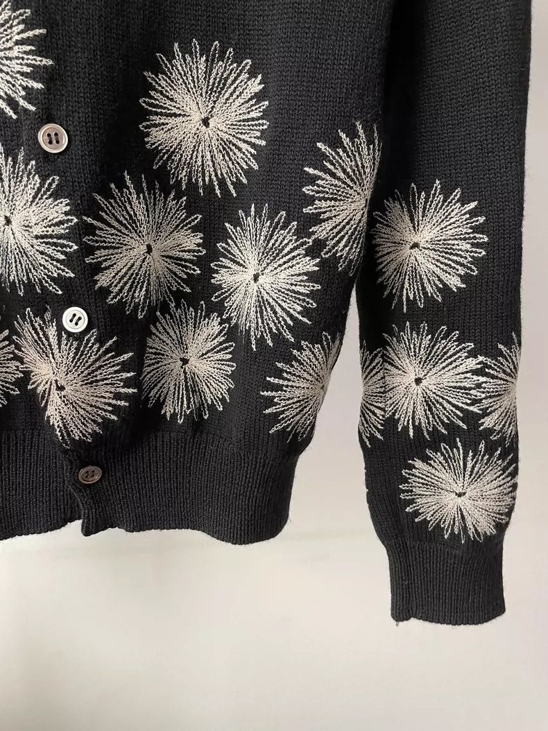 Comme des Garcons Comme Des Garcons size 均码 Fireworks embroidered sweater Size M / US 6-8 / IT 42-44 - 4 Thumbnail