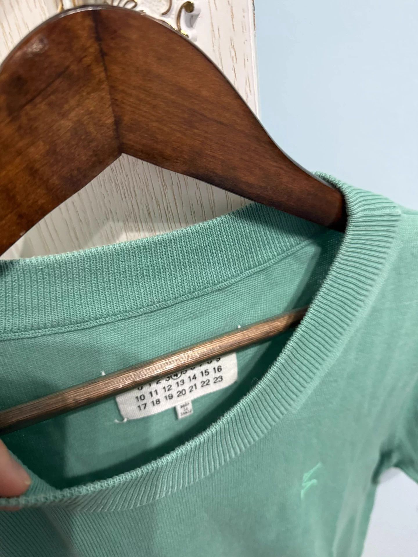 Maison Margiela Margiela short sleeve t-shirt fitted colorful 9/10 Size S / US 4 / IT 40 - 4 Thumbnail