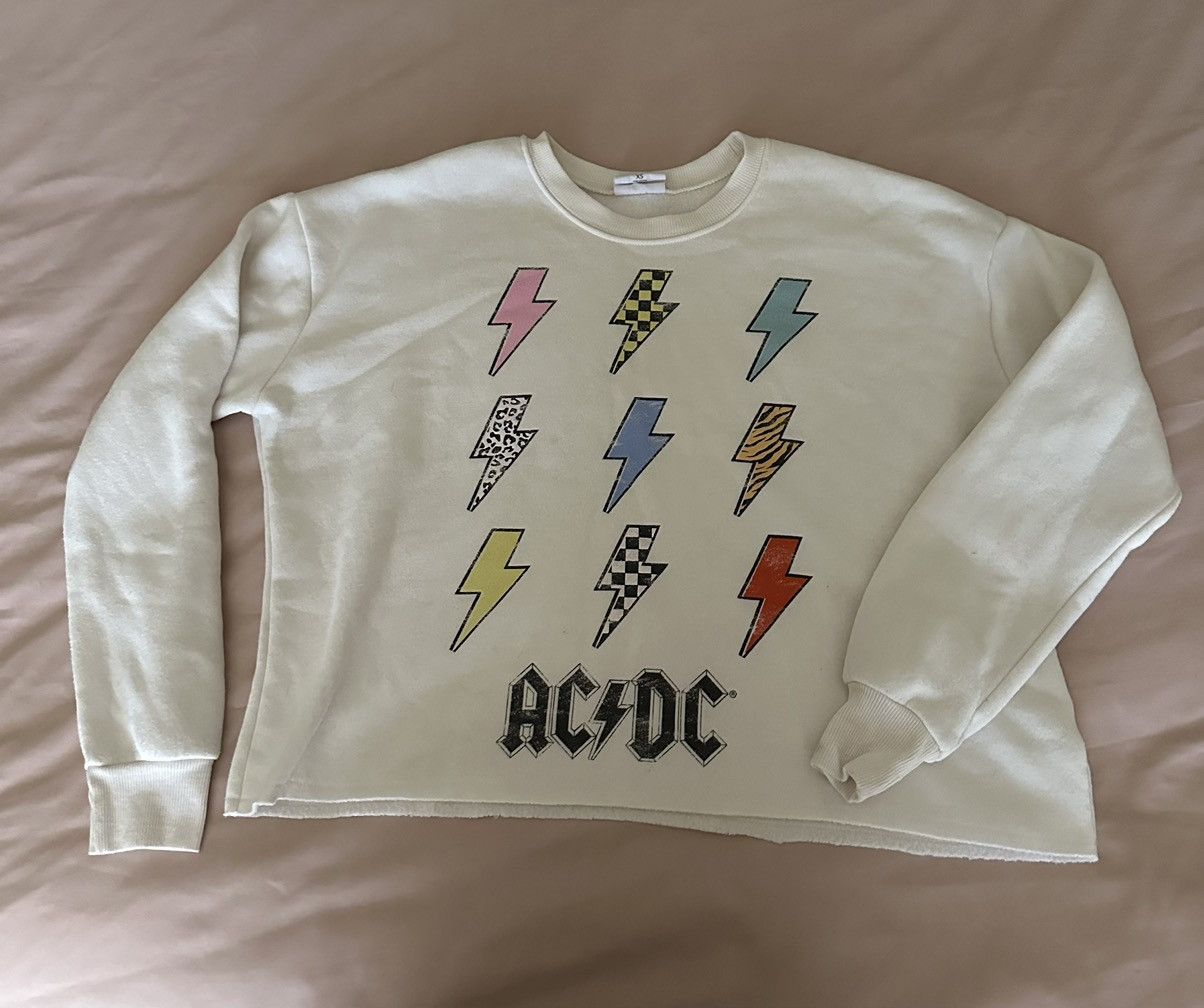 Other Oversized AC/DC Graphic Band Sweatshirt Size XS / US 0-2 / IT 36-38 - 4 Thumbnail