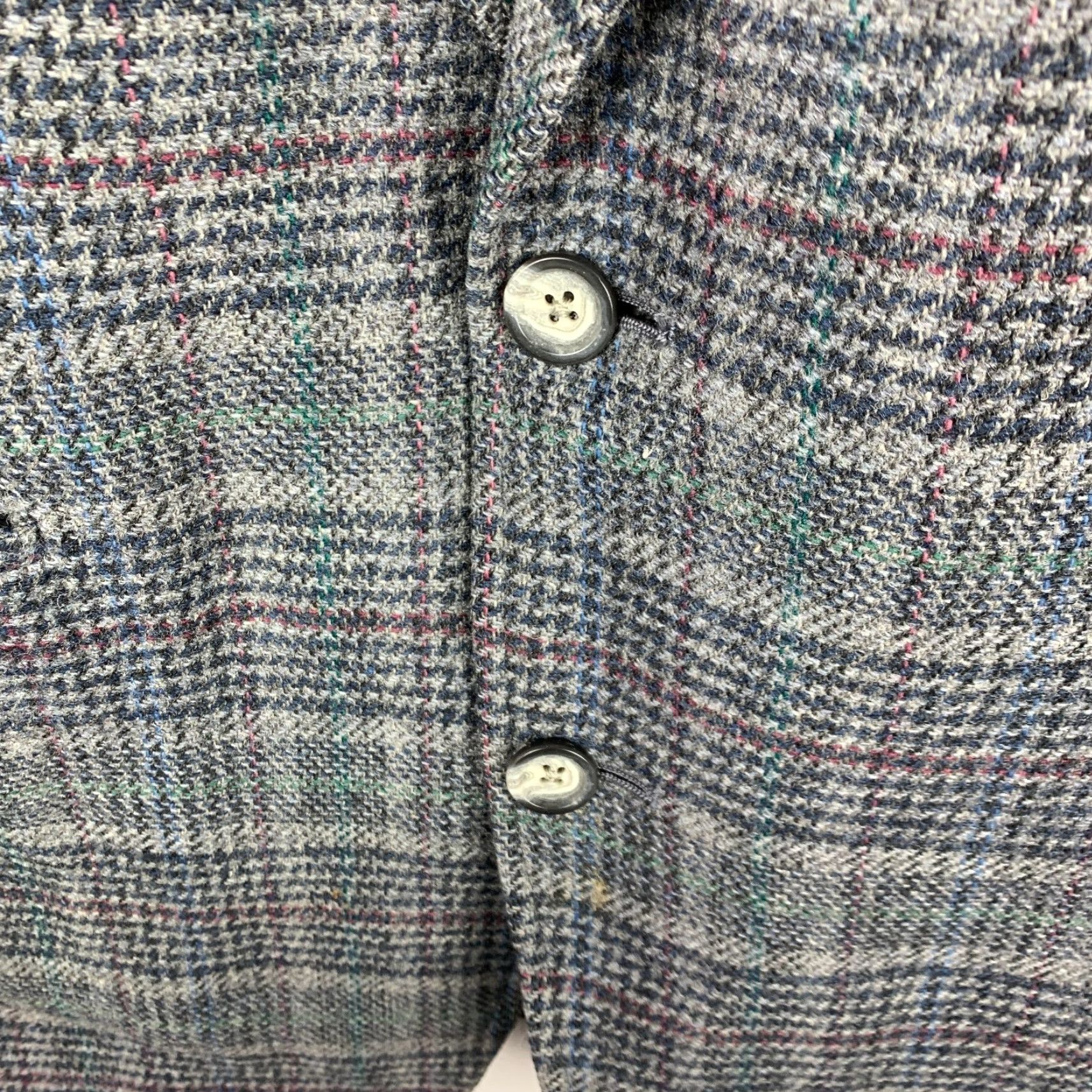 Hart Schaffner Marx Hart Schaffner Marx Wool Plaid Blazer Suit Sport Coat 44 x 31 Mens Shirt Size 44R - 4 Thumbnail