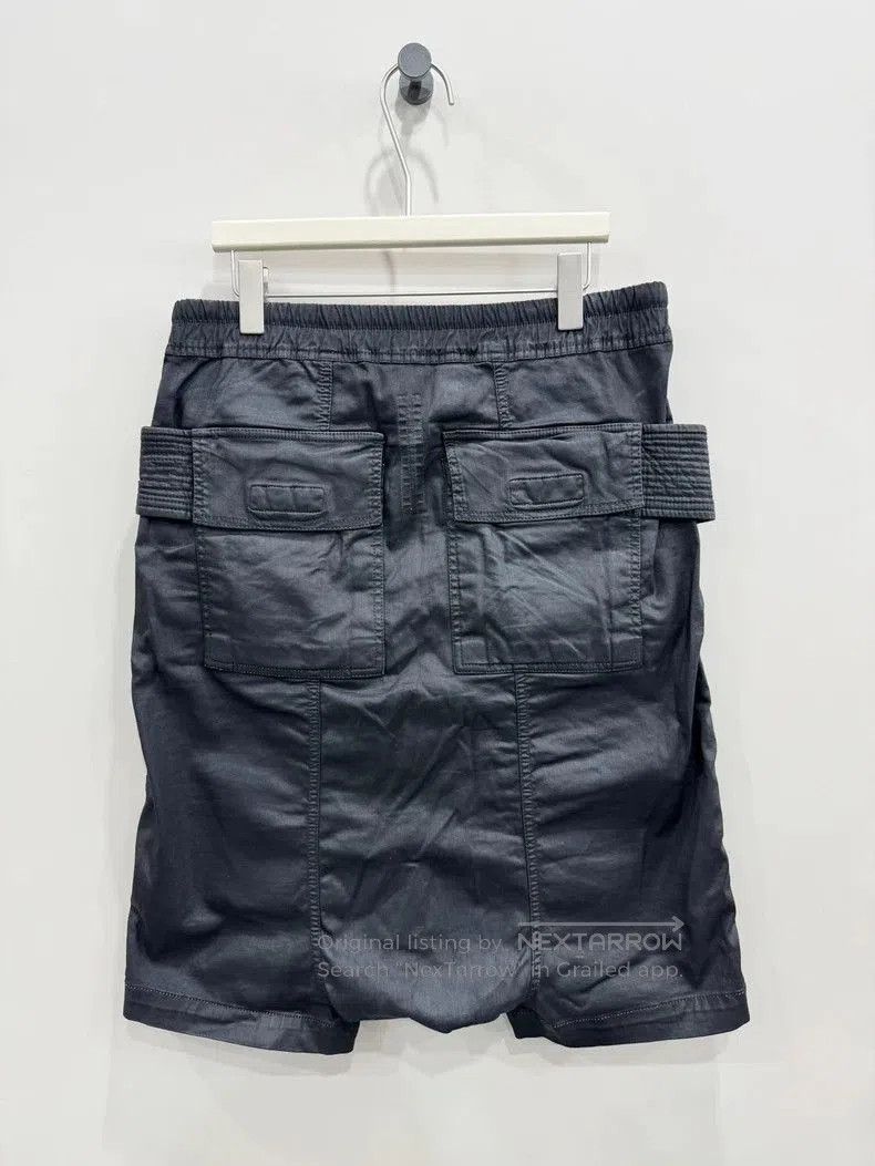 Rick Owens Rick Owens Double Ring Waxed Shorts Size M. Size US 32 / EU 48 - 2 Thumbnail
