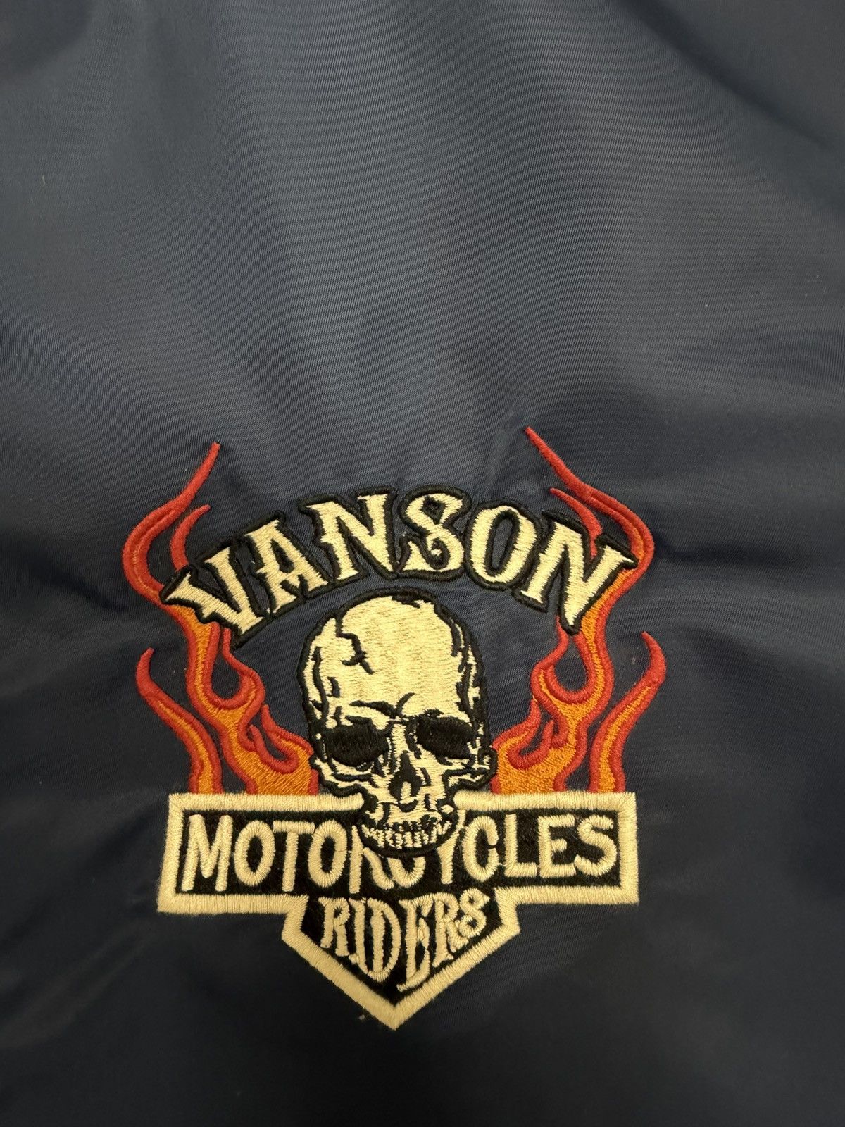 Vanson Leathers Vanson leather bomber motorcycle jacket Size US L / EU 52-54 / 3 - 2 Thumbnail