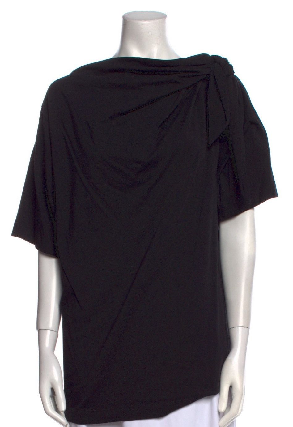 Dries Van Noten Tie Knot Cotton Jersey Shirt Size M / US 6-8 / IT 42-44 - 4 Thumbnail