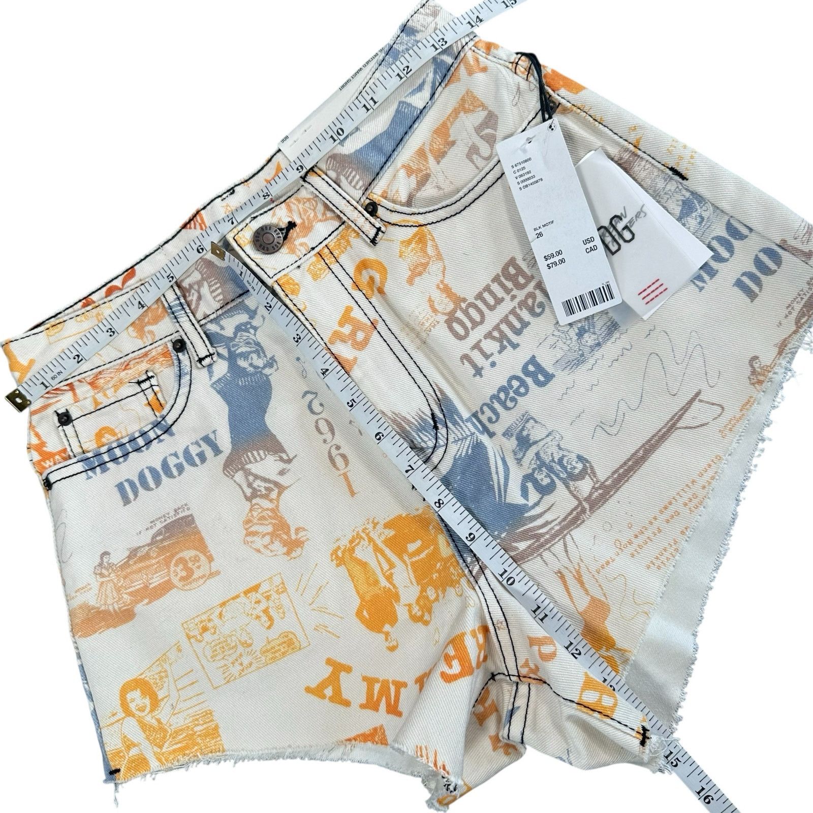 Bdg BDG Urban Outfitters Women's Pitched Waist Shorts Size 26 Size 26" / US 2 / IT 38 - 4 Thumbnail
