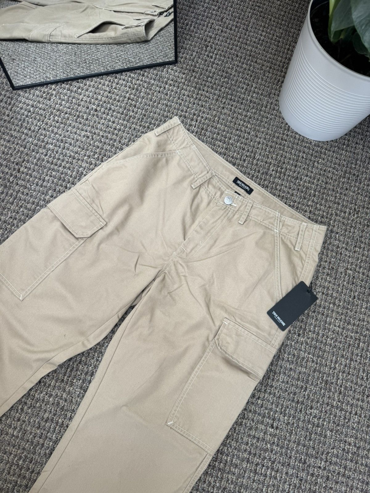 Other Men’s New Cargo Pants True Religion Size US 32 / EU 48 - 16 Thumbnail