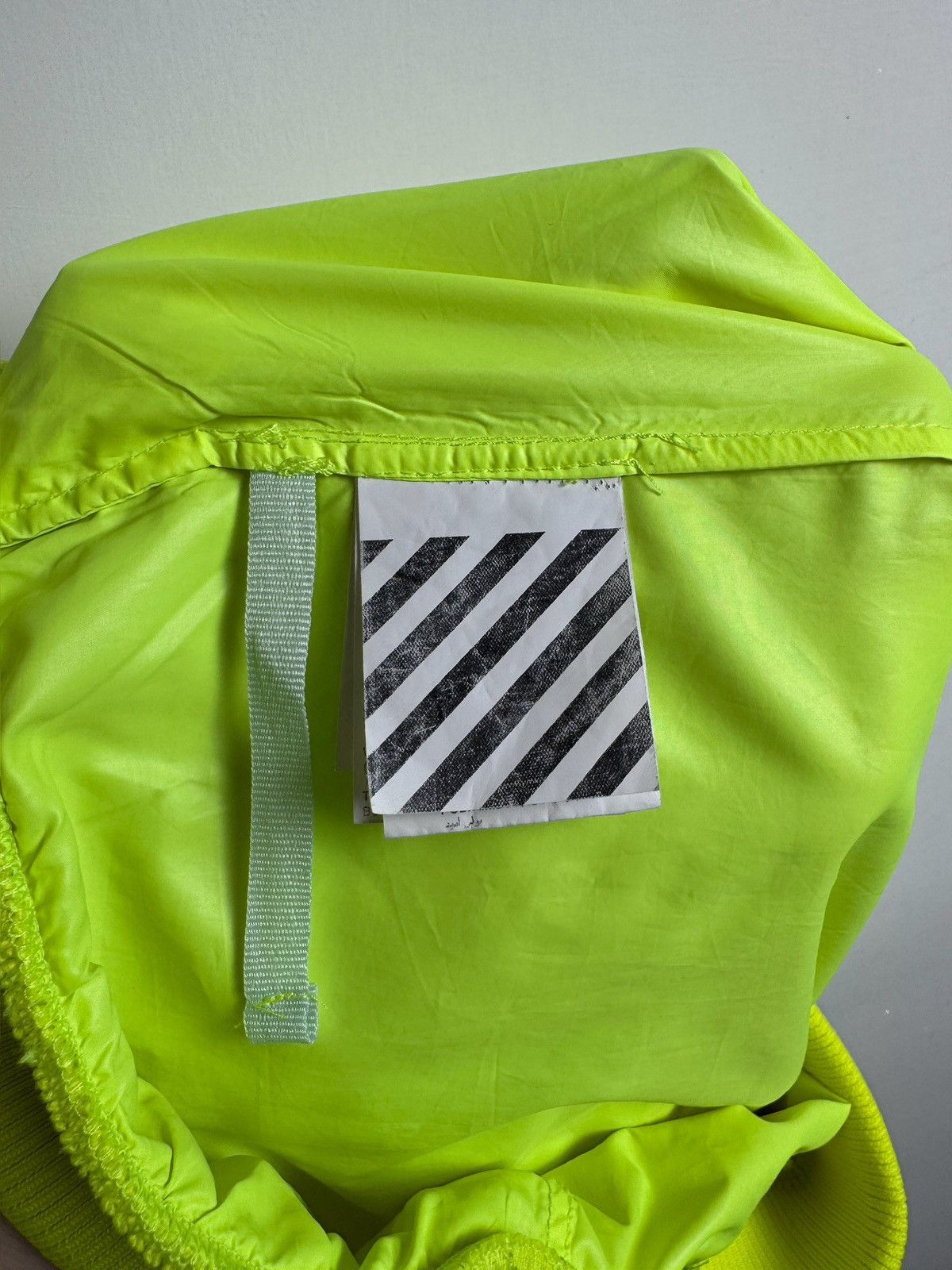 Off-White Off-White High Waisted Trousers 'Neon Yellow' Size 25" / US 0 / IT 36 - 8 Thumbnail