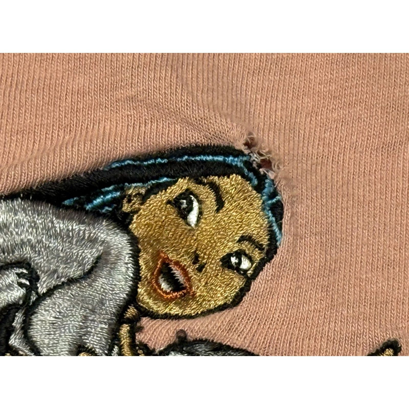 Disney VINTAGE Disney Pocahontas & Meeko Pocket Tee Shirt L Pink 90s Disney Store Pocahontas & Meeko T-Shirt Unisex Adults Pocketed Size US L / EU 52-54 / 3 - 5 Thumbnail