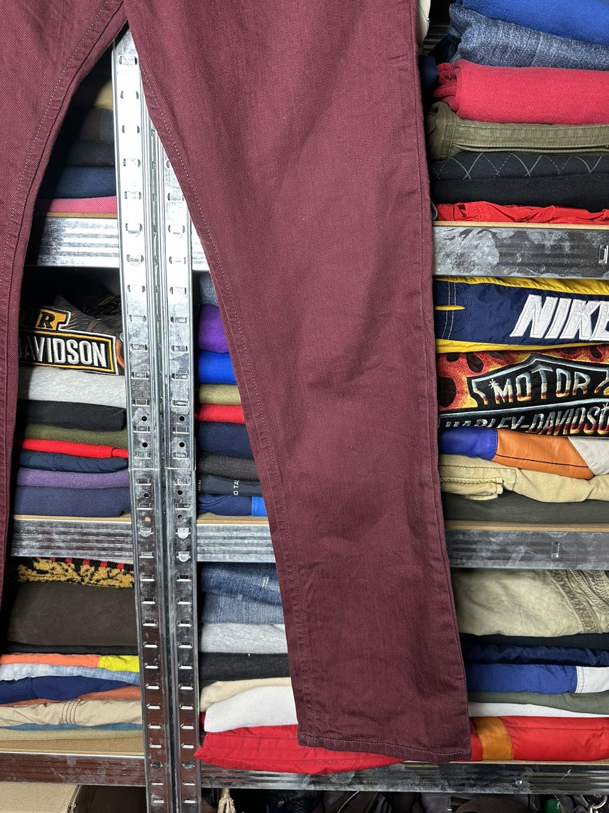 Diesel × Vintage 34/32 Diesel Industry Darron Men’s Denim Jeans Y2K Size US 34 / EU 50 - 4 Thumbnail