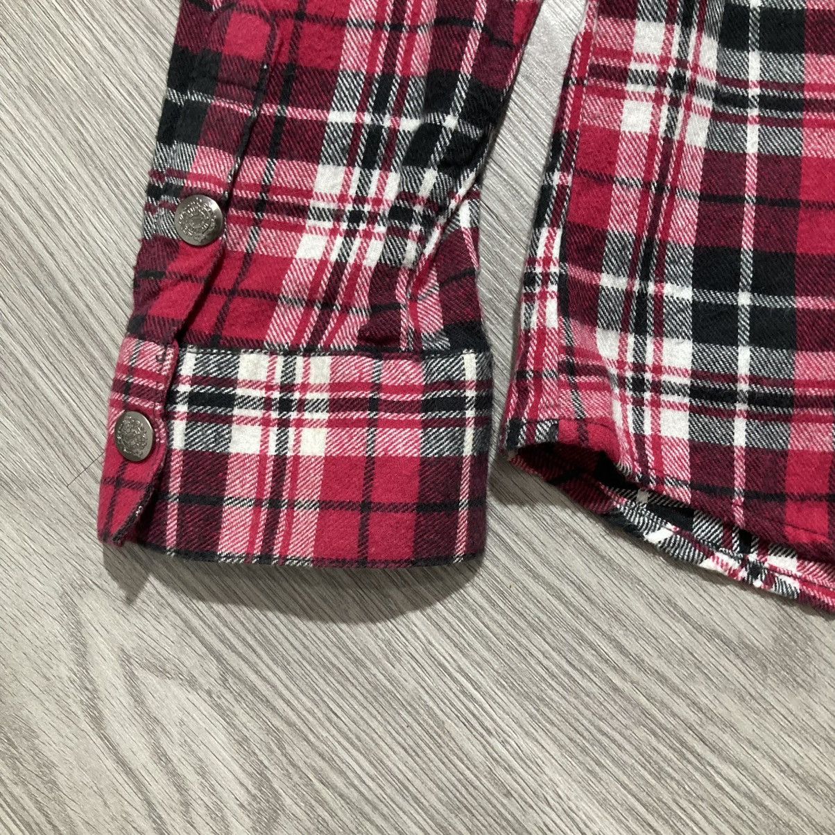 In The Attic 2000s In The Attic Plaid Flanel Button Shirt Punk Lgb Style Size US M / EU 48-50 / 2 - 17 Thumbnail