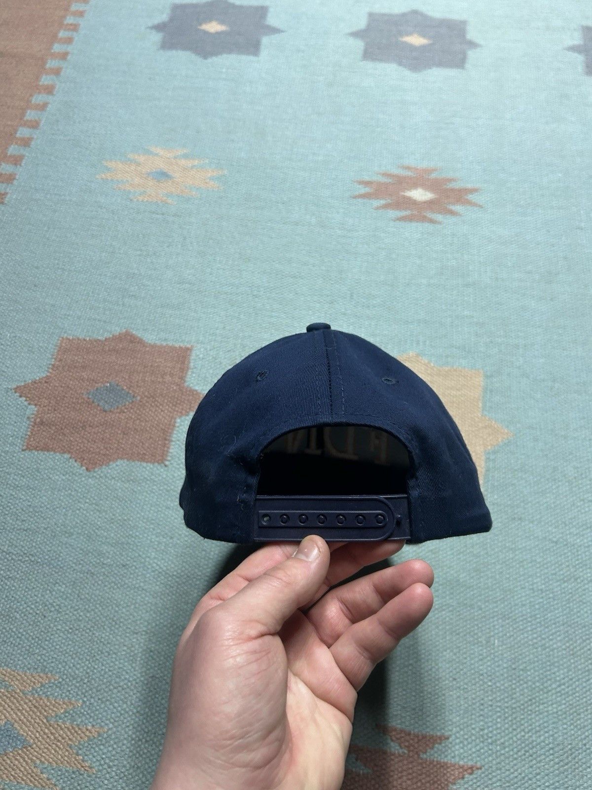 Vintage Vintage SnapBack hat FDNY New York NYC fire department navy Size ONE SIZE - 4 Thumbnail