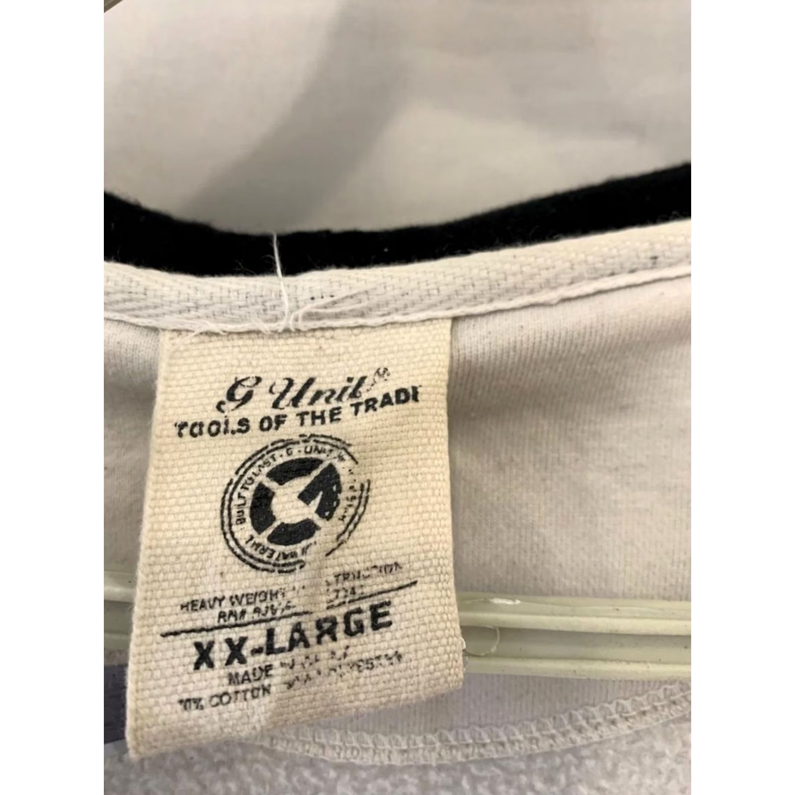 Vintage G-Unit Heavyweight Full Zip Hoodie XXL 2XL White Vtg 50 Cent G-Unit M.C. #216 Size US XXL / EU 58 / 5 - 3 Thumbnail
