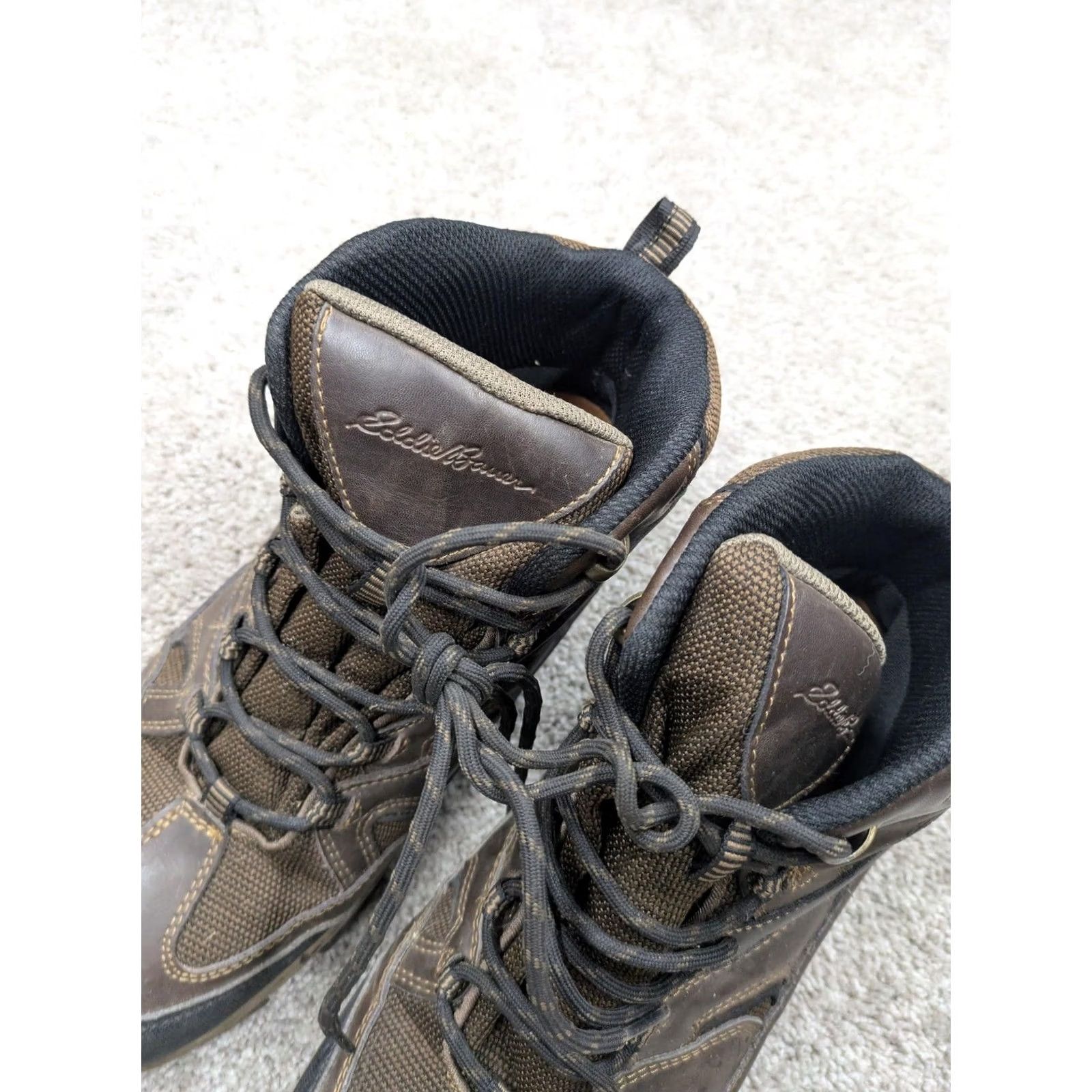 Eddie Bauer Men\'s Fairmont Waterproof Hiking Boots Brown Size 9.5 New! Eddie Bauer Men main image 4