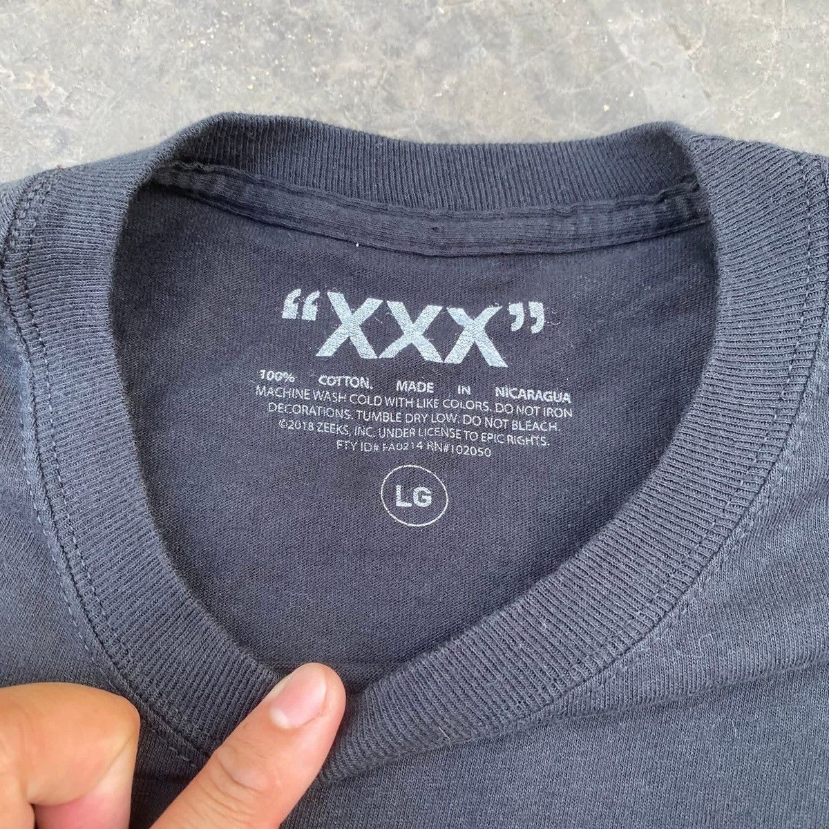 Rap Tees RARE ‼️ XXXTentacion Size US L / EU 52-54 / 3 - 3 Thumbnail