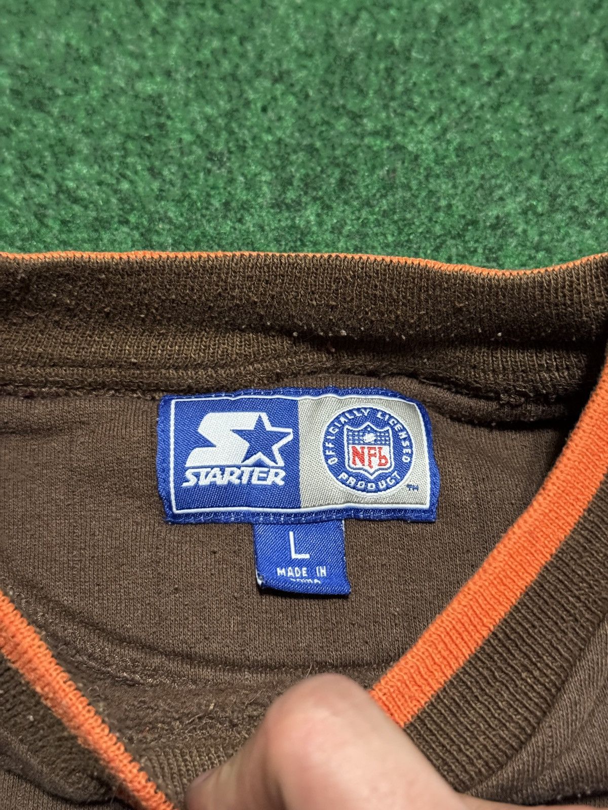 Starter Vintage 90s Cleveland Browns Starter Large Retro Sweatshirt Size US L / EU 52-54 / 3 - 3 Thumbnail