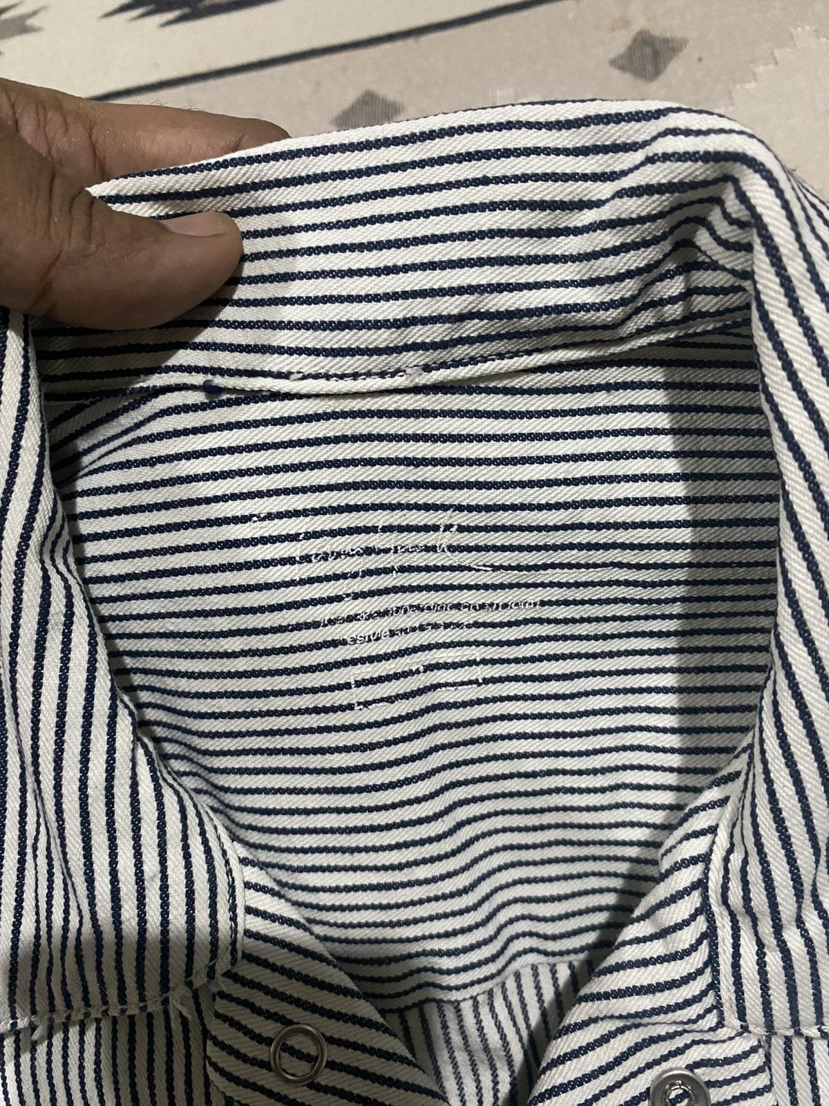 Tony Hawk 2000s GU X TONY HAWK WORKWEAR BUTTON UP SPELLOUT ON BACK Size US L / EU 52-54 / 3 - 8 Thumbnail
