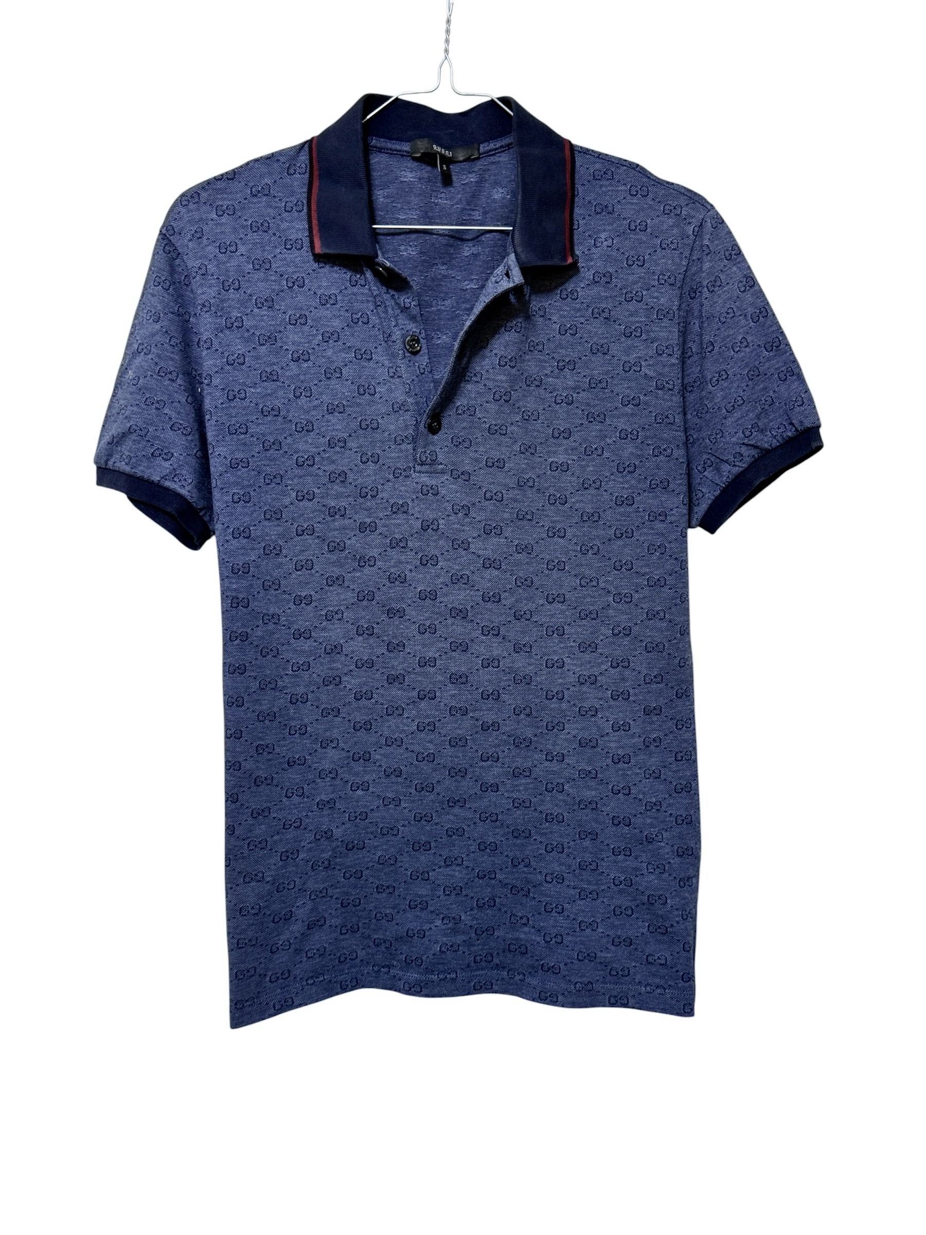 Gucci Gucci polo monogram vintage gg supreme navy size S Size US S / EU 44-46 / 1 - 2 Thumbnail