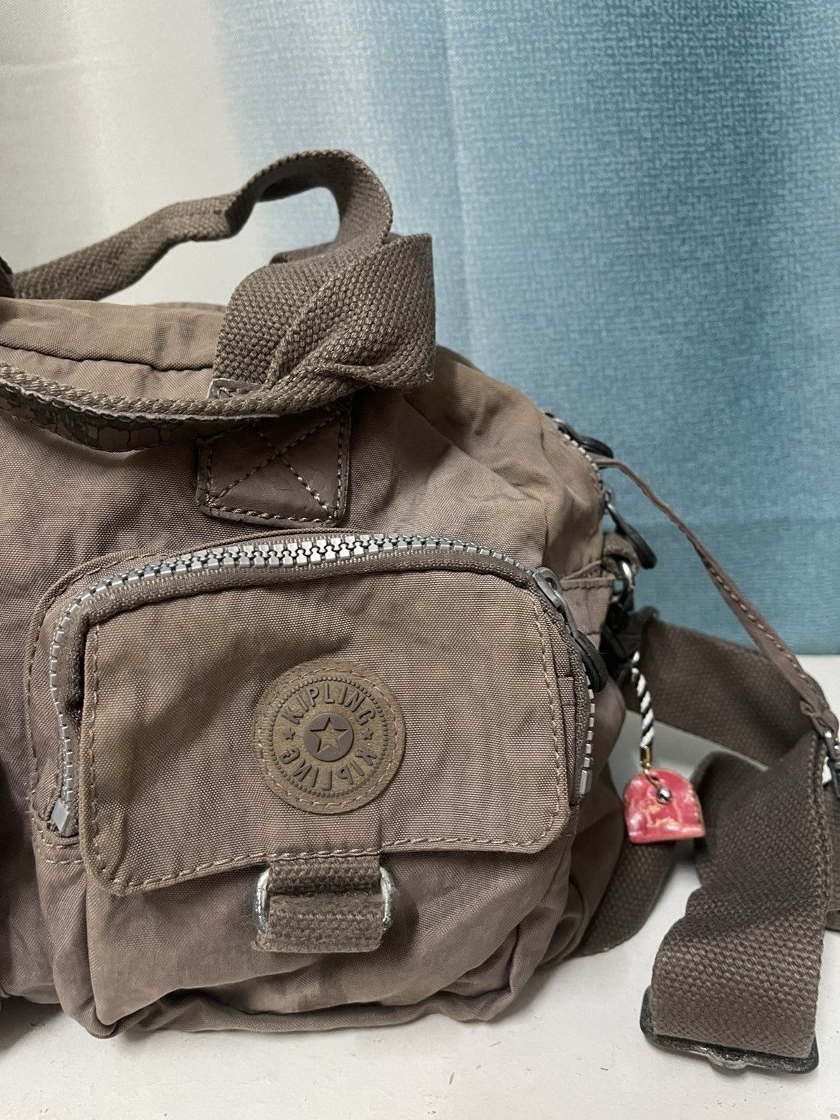 Japanese Brand 🦧KIPLING SLING BAG MULTIPOCKET UTILITIES BAPE Size ONE SIZE - 3 Thumbnail