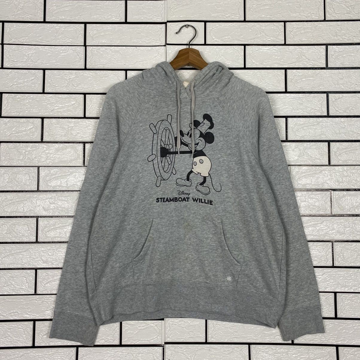 Japanese Brand 📌Vintage Sweatshirt Mickey Mouse Big Logo Size US L / EU 52-54 / 3 - 13 Thumbnail
